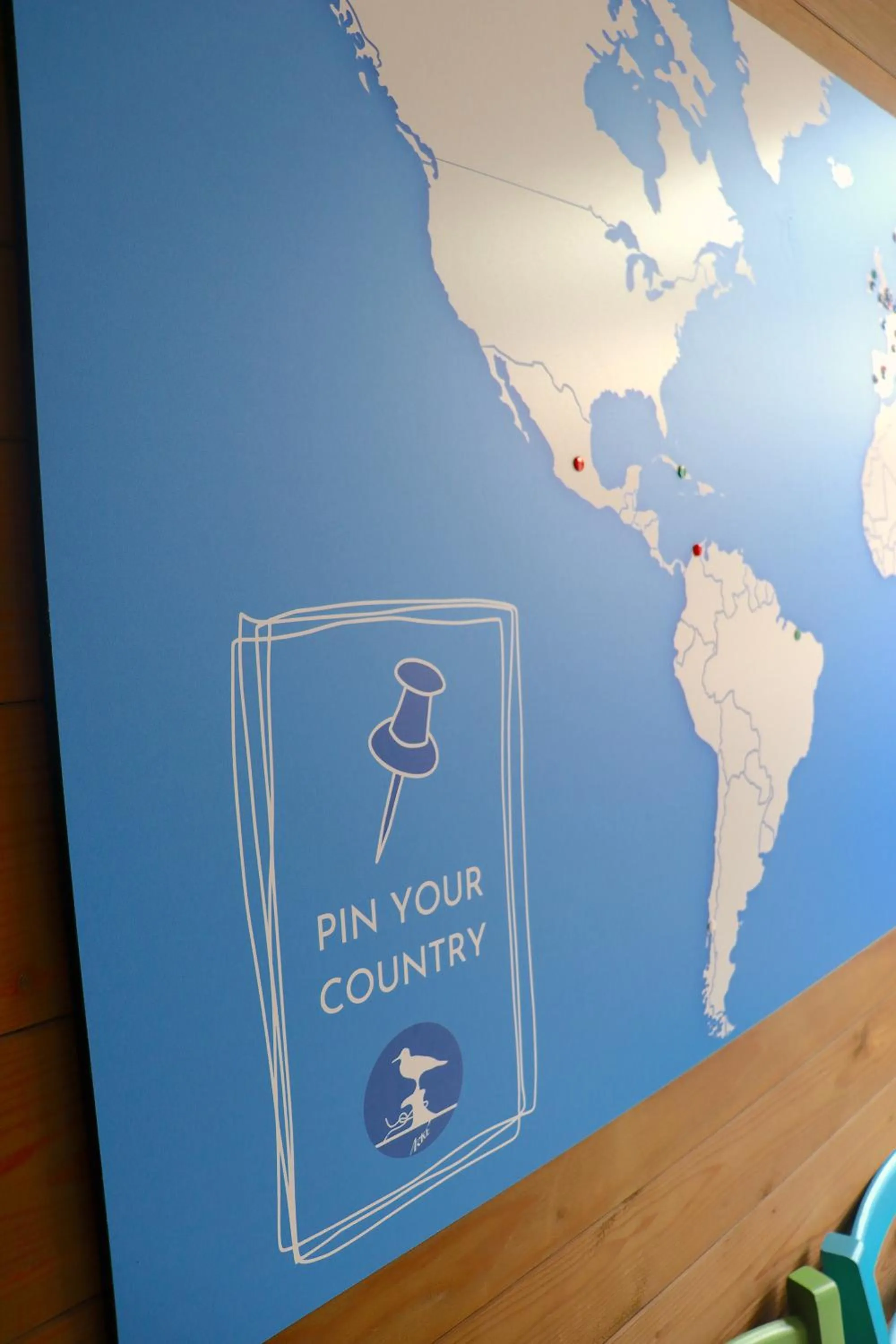 Seating area in Ostello Del Porto