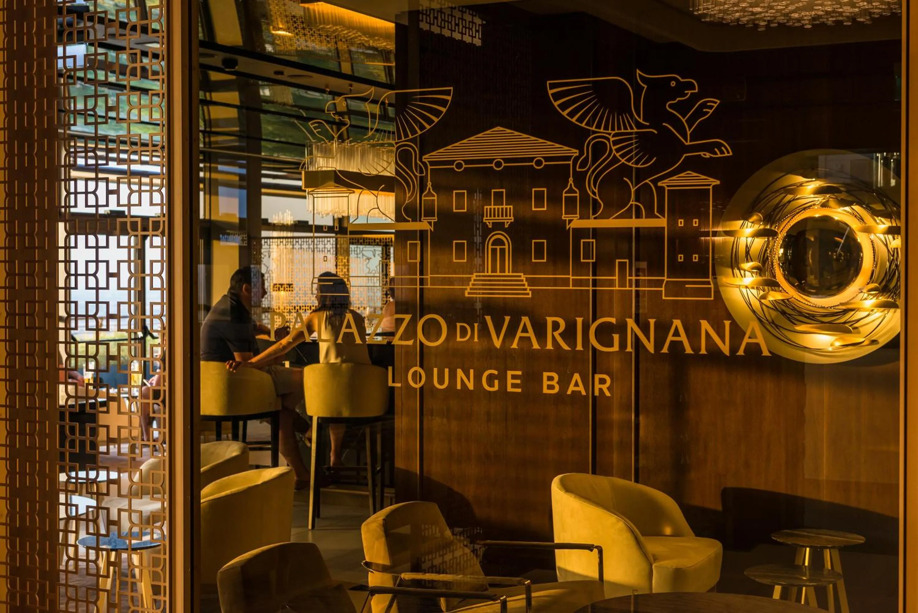 Lounge or bar in Palazzo di Varignana