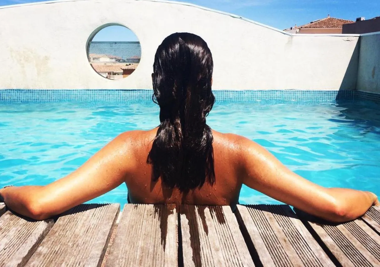 Swimming pool in Hotel Grand Cap Rooftop Pool