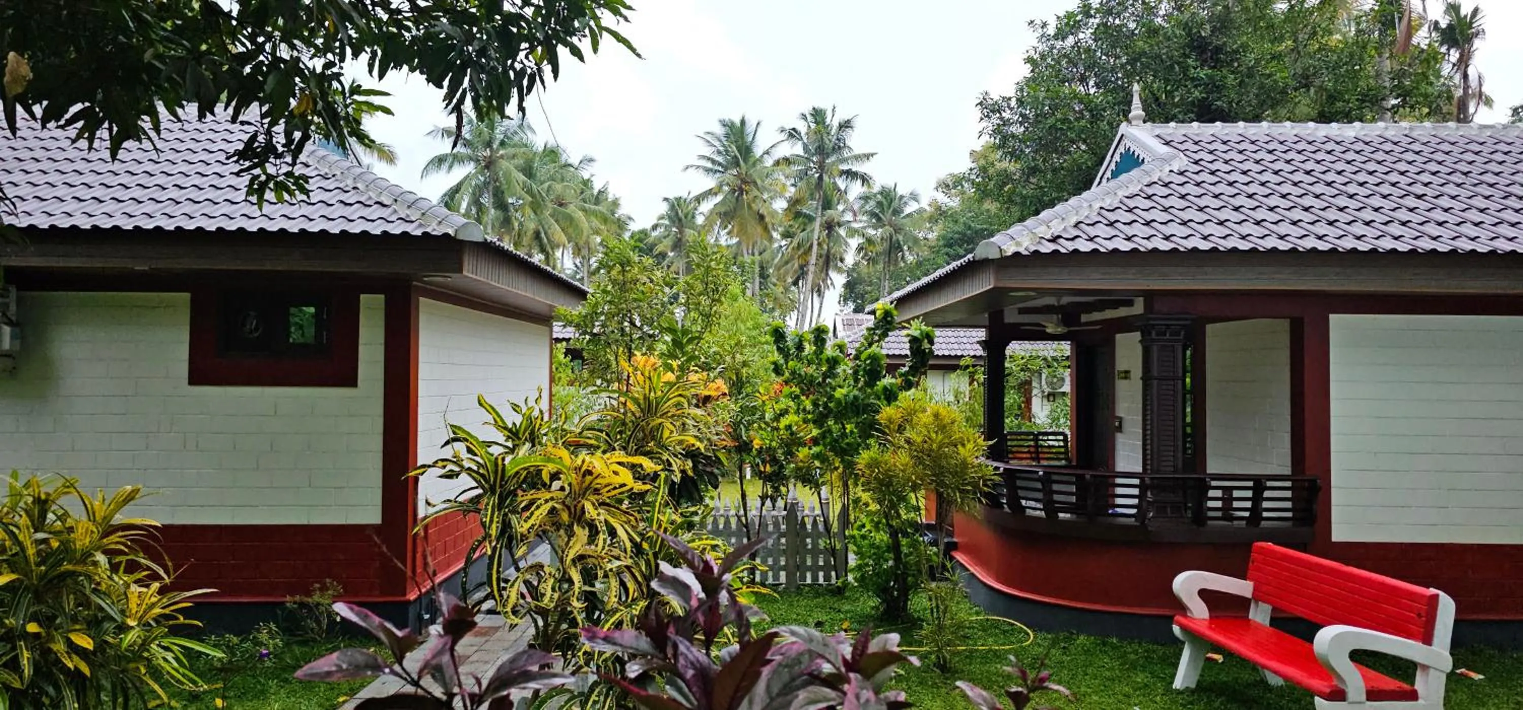 Garden view in LEISURE VALLEY BEACH RESORT