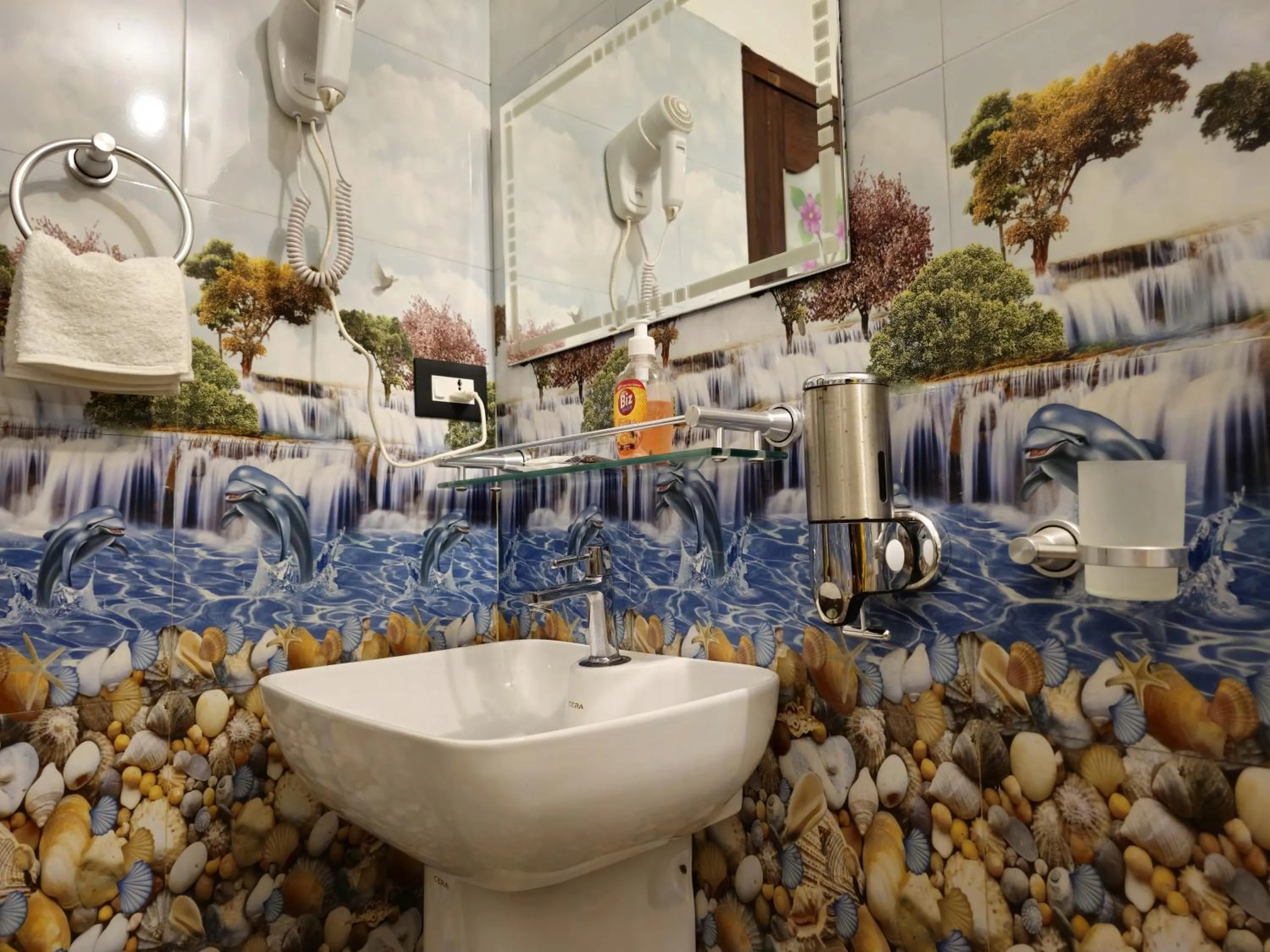 Bathroom in LEISURE VALLEY BEACH RESORT