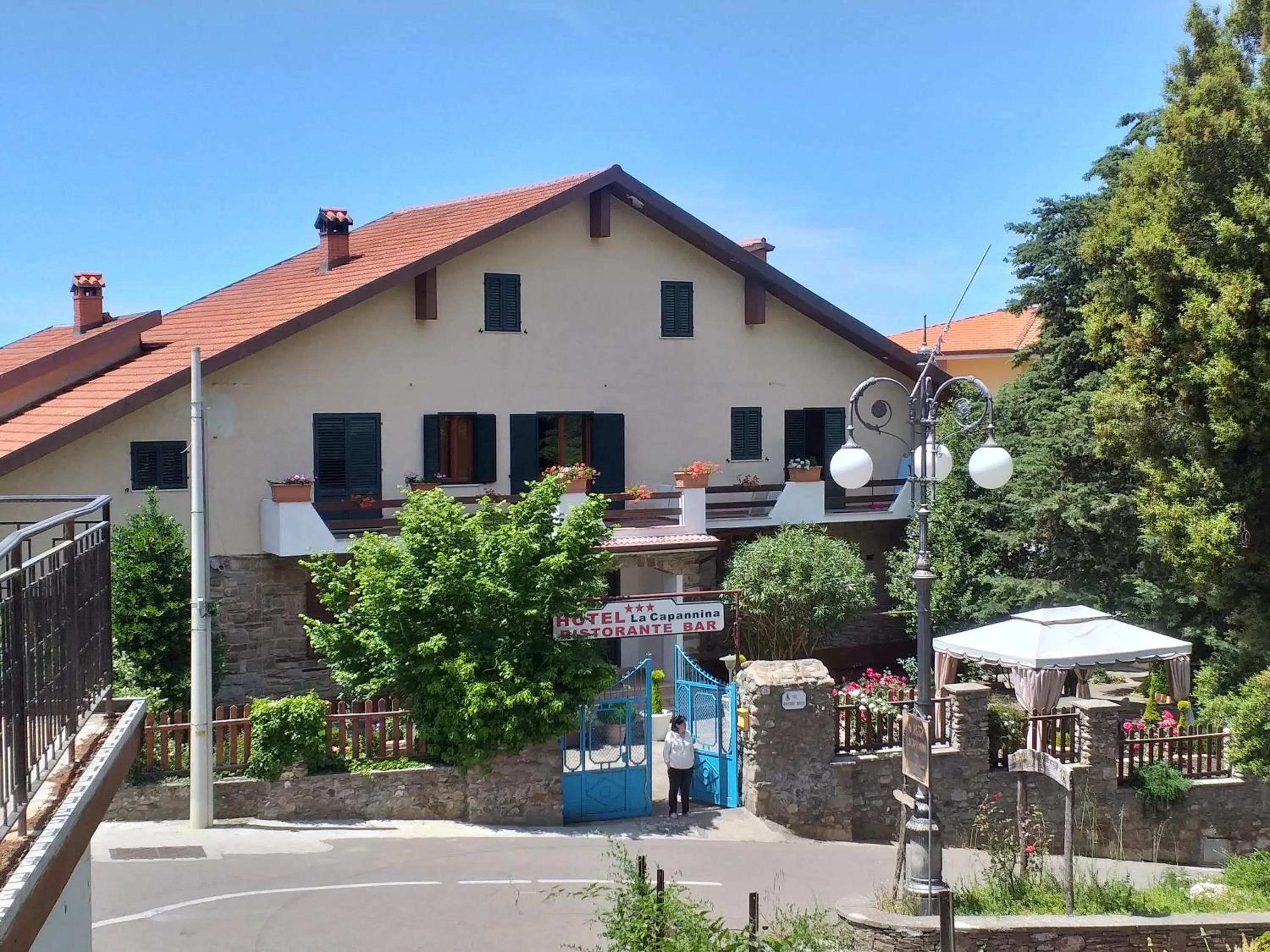 Property building in Hotel La Capannina