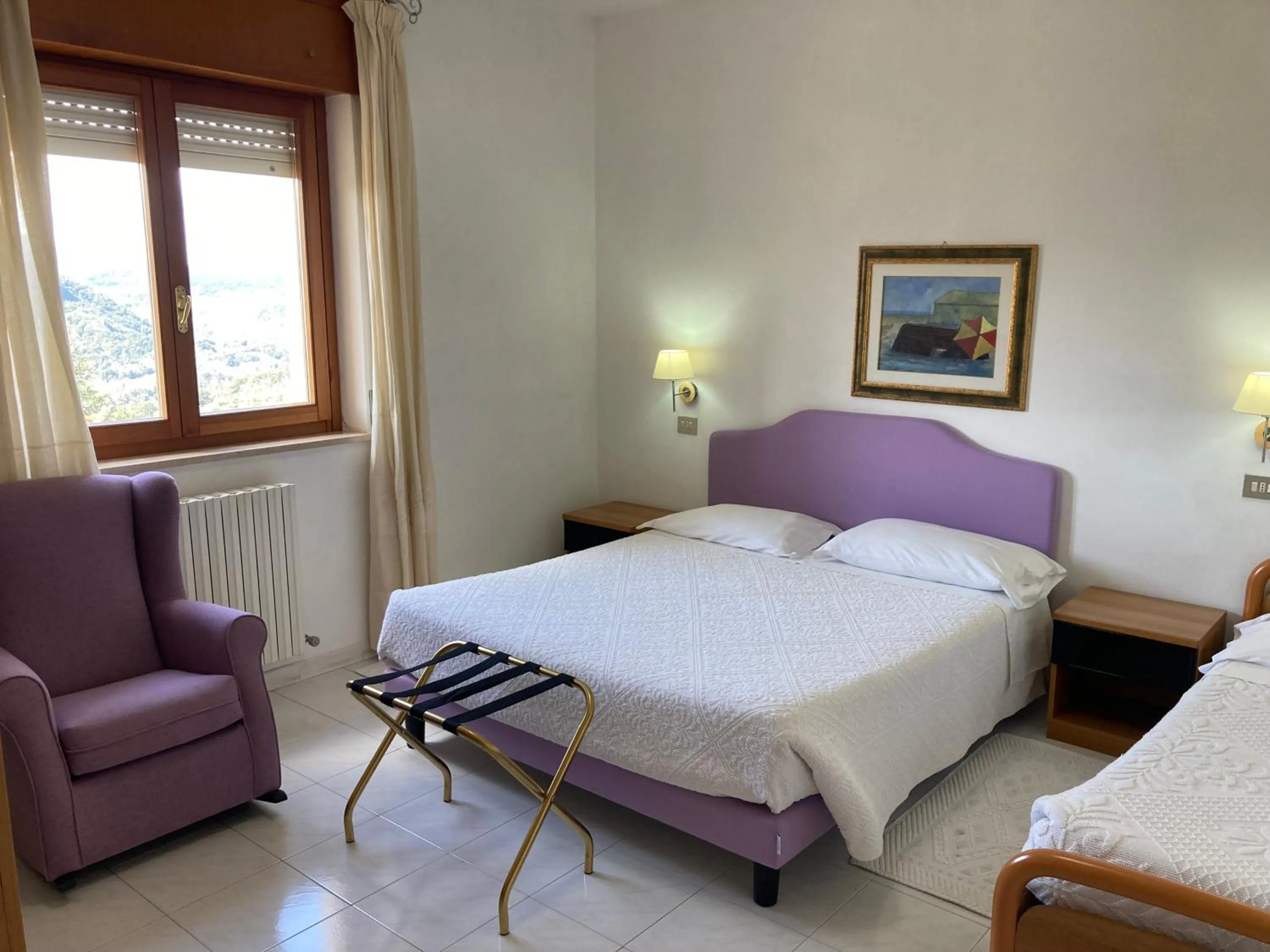 Bed in Hotel La Capannina