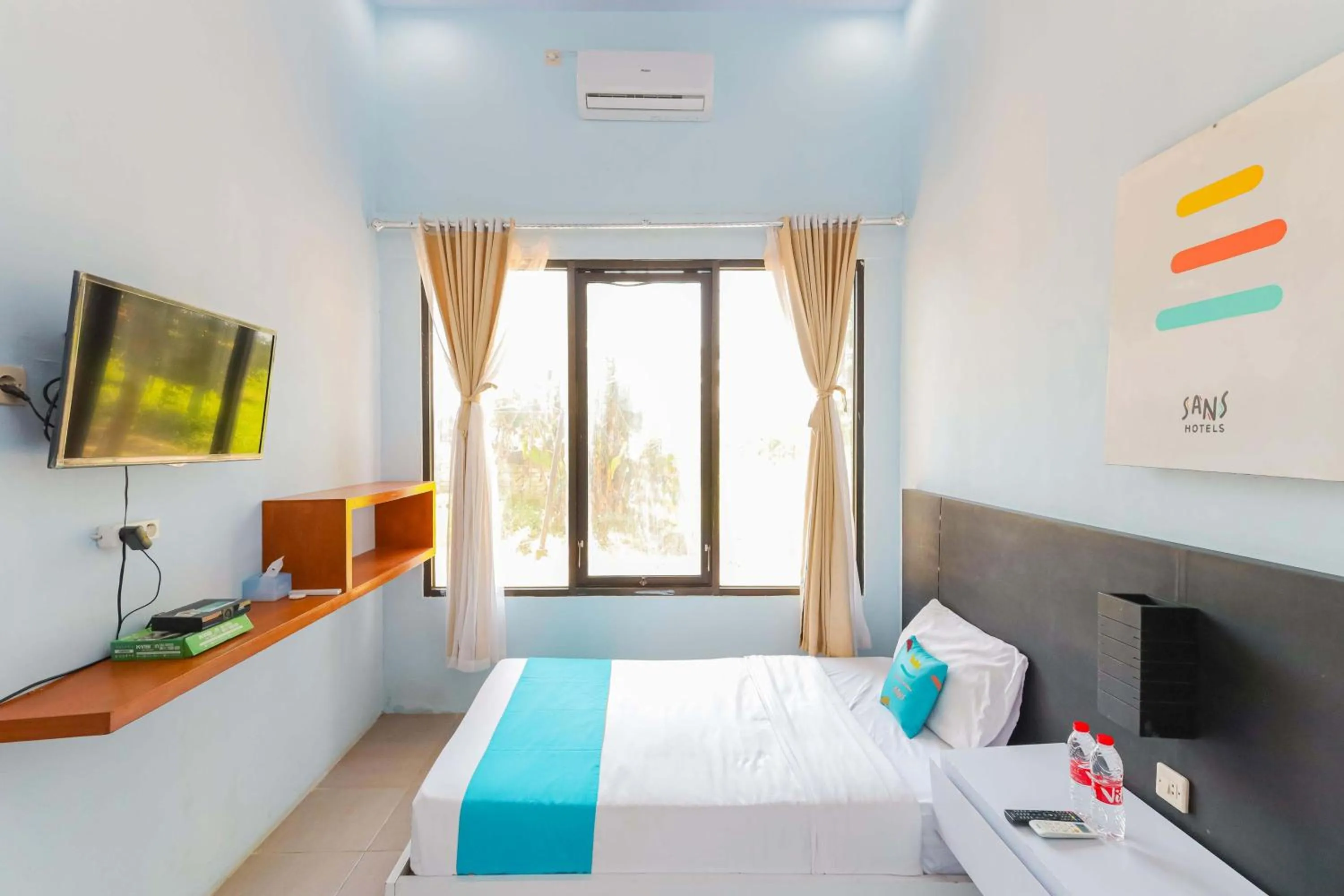 Bedroom, Bed in Sans Borobudur Homestay Banyuwangi