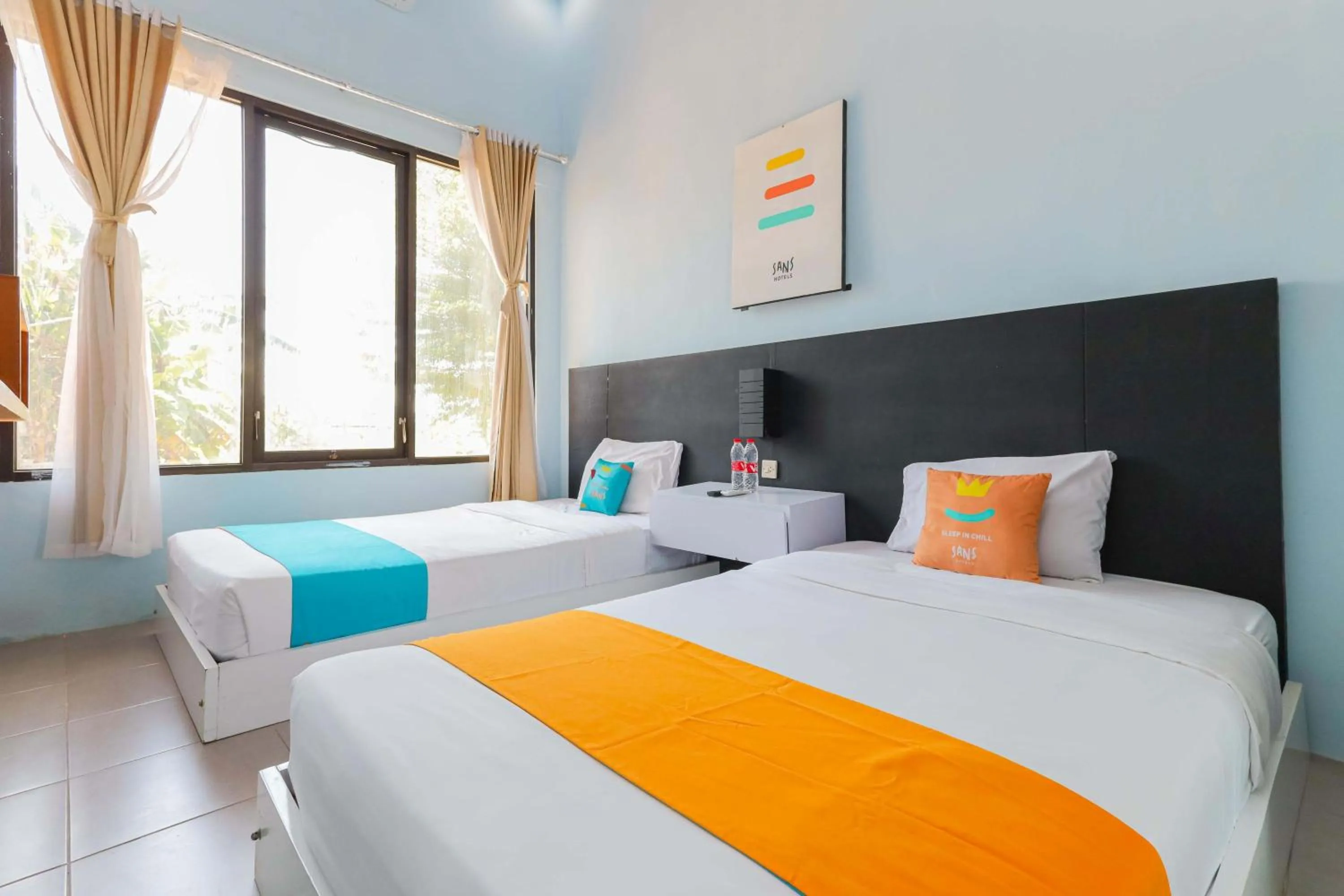 Bedroom, Bed in Sans Borobudur Homestay Banyuwangi