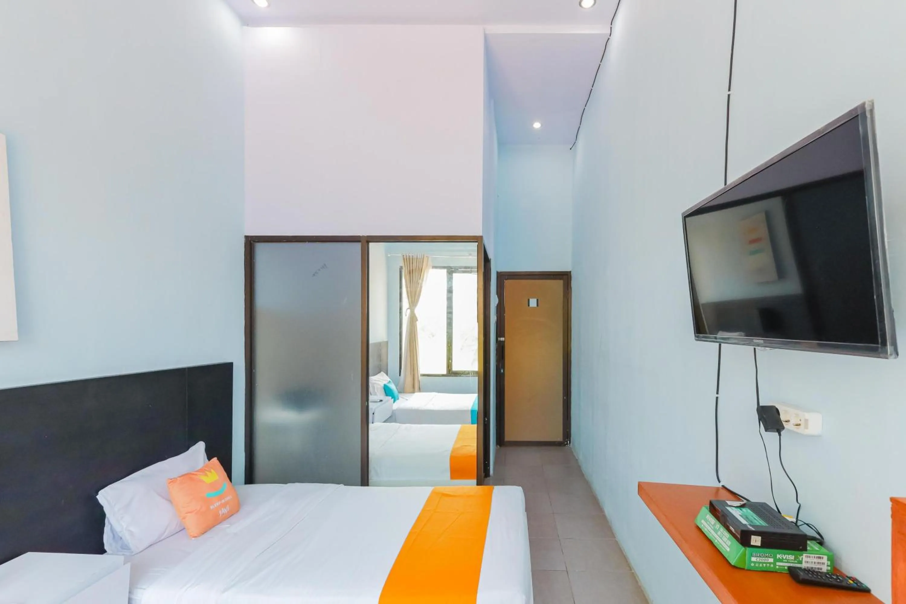 Bedroom, Bed in Sans Borobudur Homestay Banyuwangi