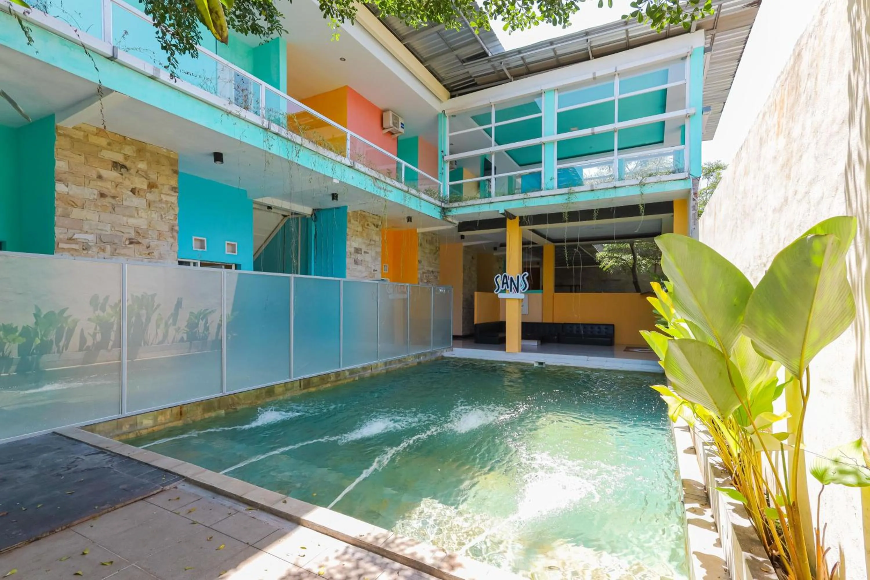 Property building in Sans Borobudur Homestay Banyuwangi