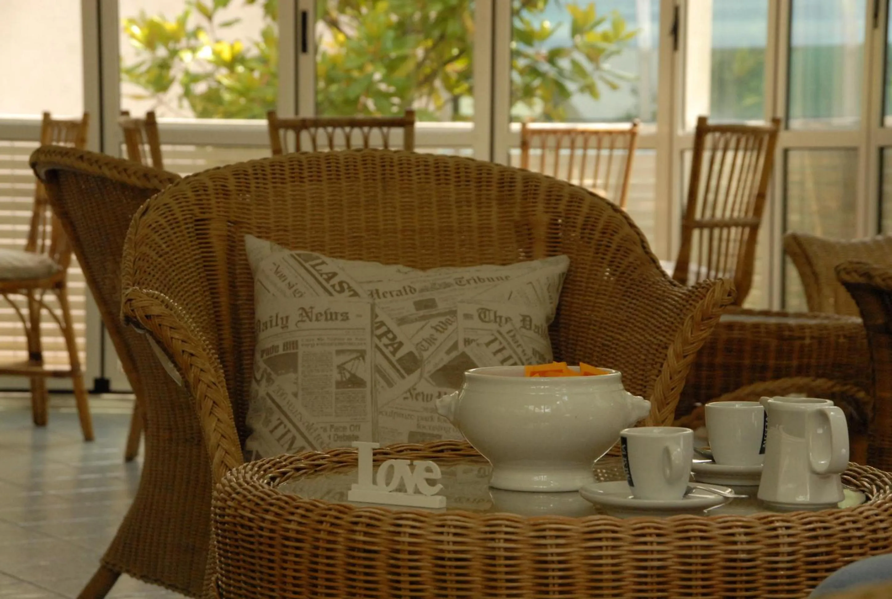 Balcony/Terrace in Hotel Arno