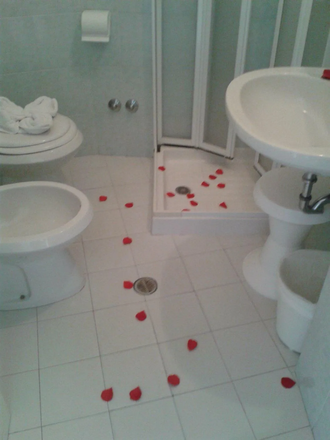 Bathroom in Hotel Arno