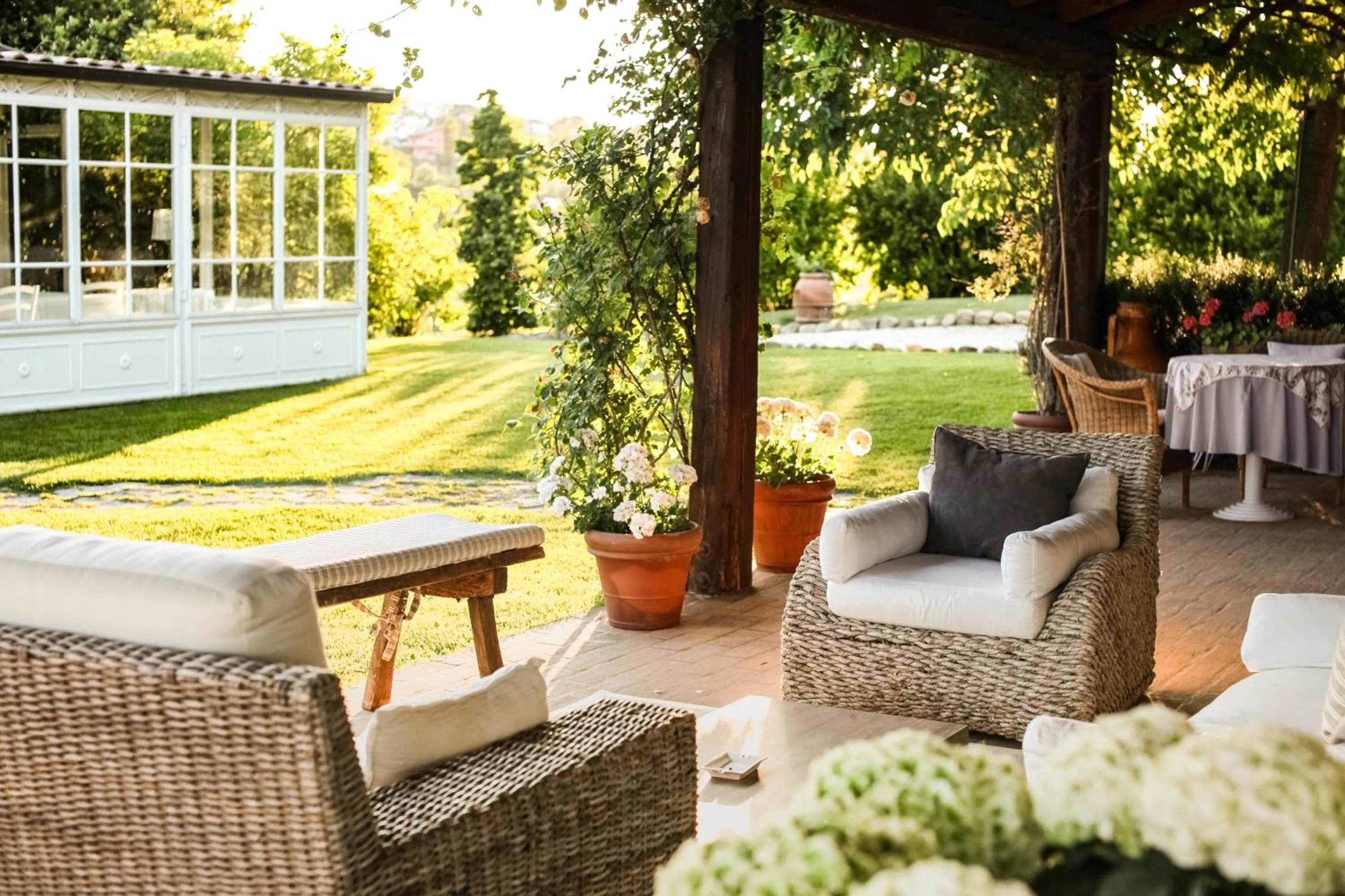 Patio in Casa Tentoni - Guest House