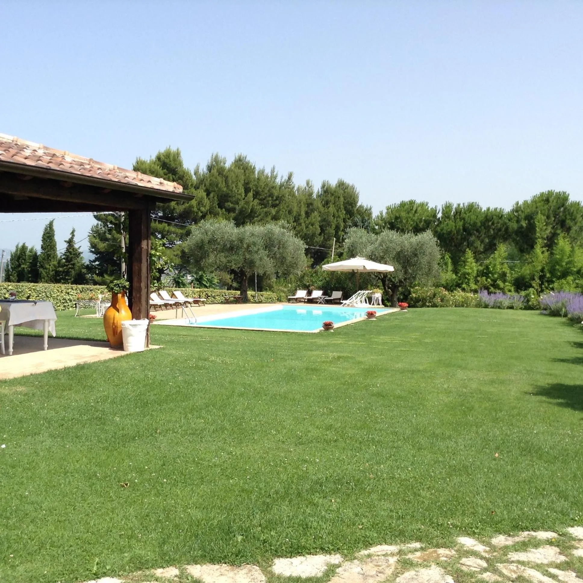 Patio in Casa Tentoni - Guest House