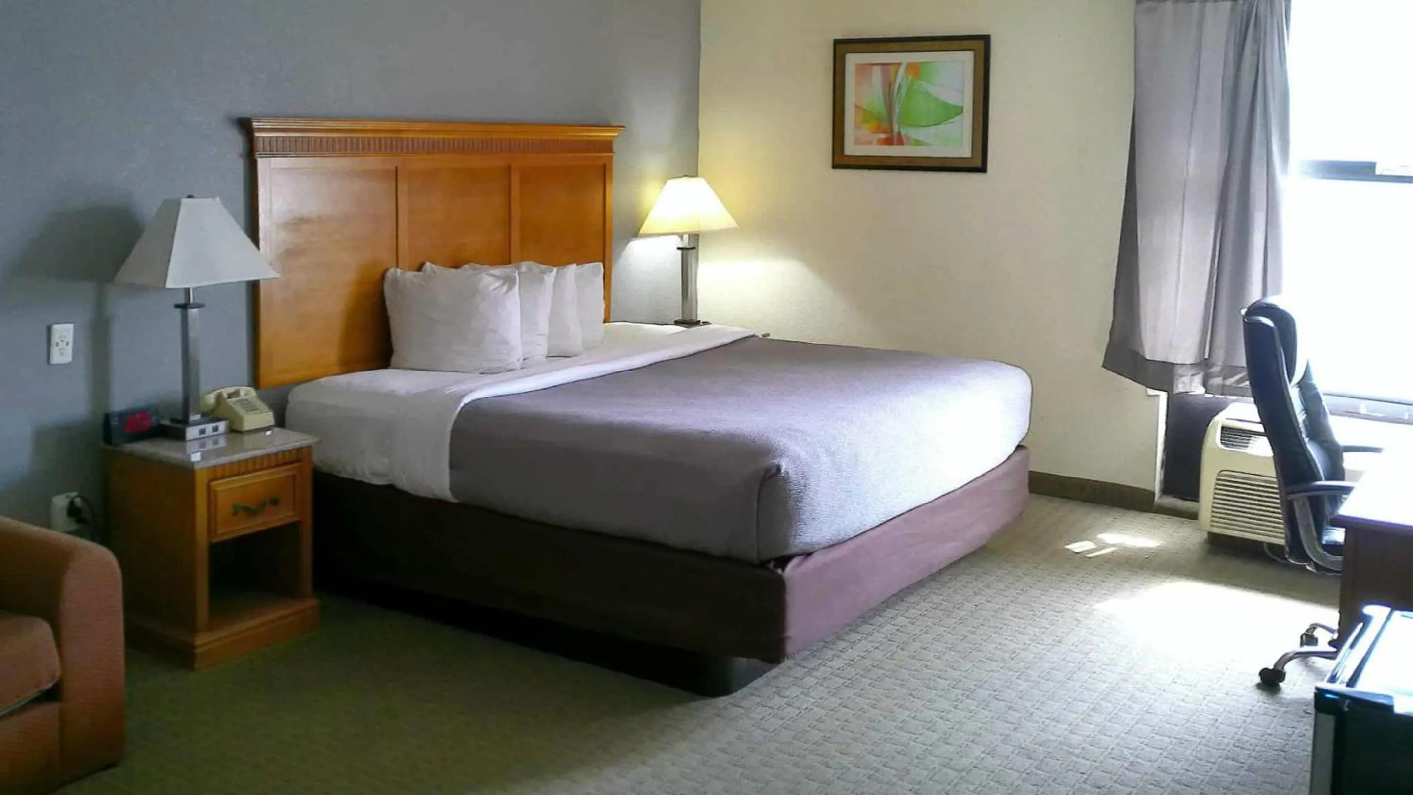 Bedroom in Quality Inn & Suites Indianapolis Northwest