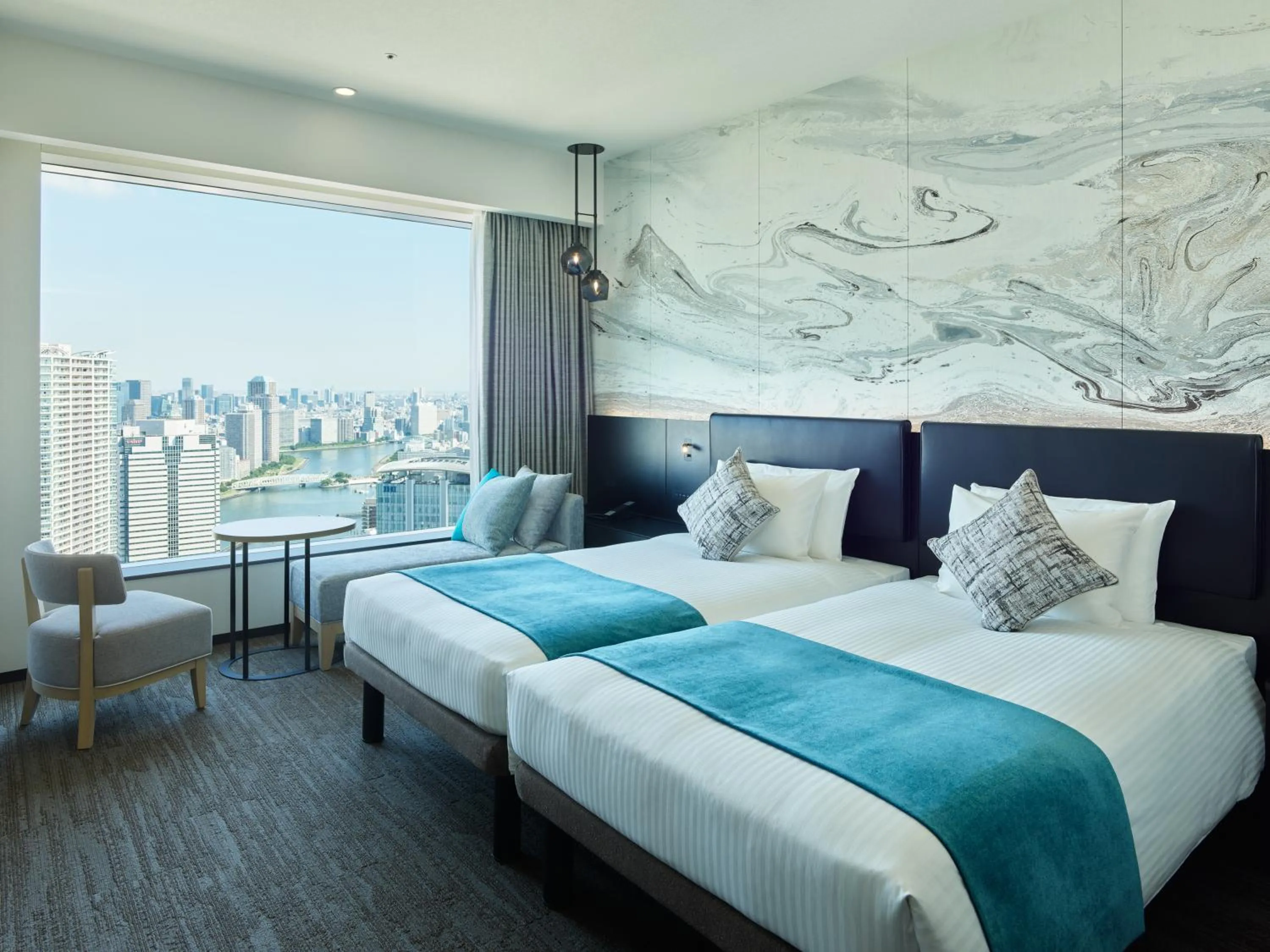 Photo of the whole room, Bed in Mitsui Garden Hotel Toyosu Premier - Tokyo