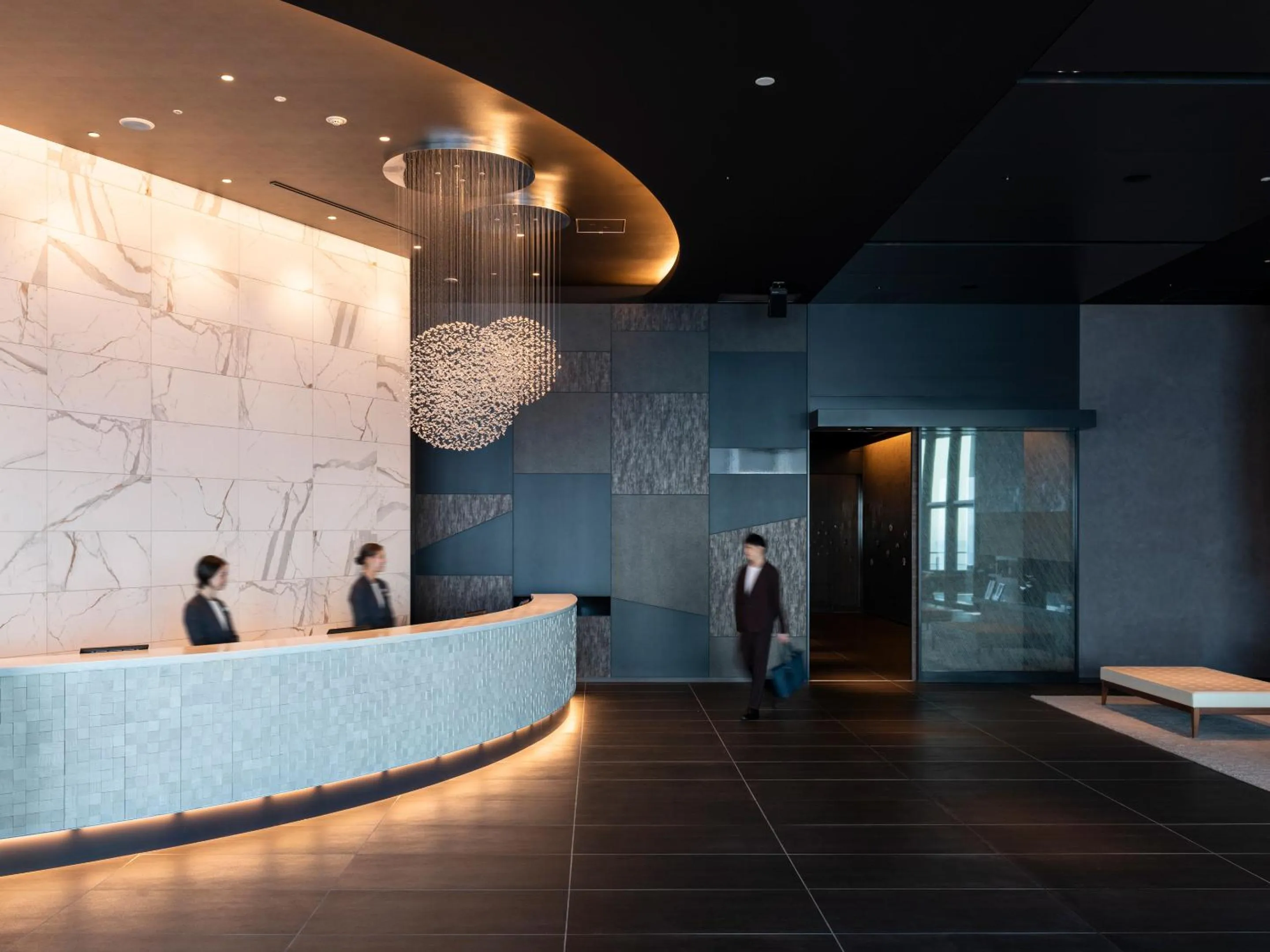 Lobby or reception in Mitsui Garden Hotel Toyosu Premier - Tokyo