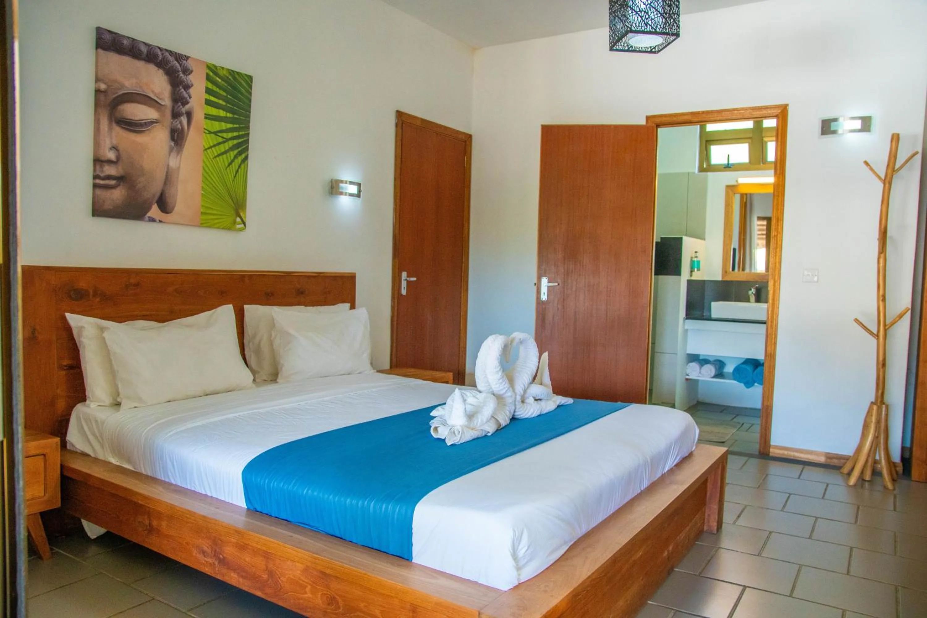 Bed in The Garden Lodge Pereybere - Piscine & Jardin