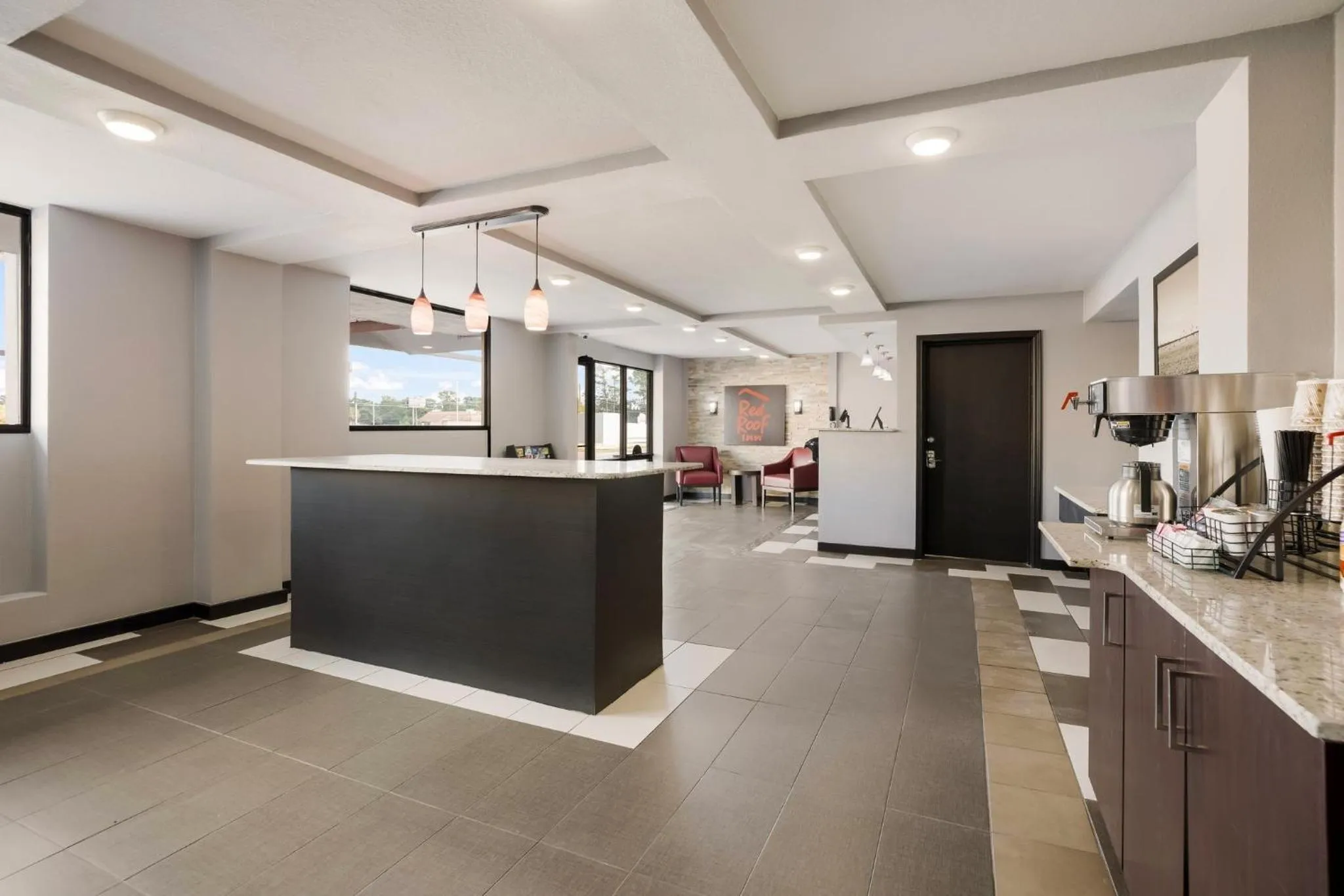 Lobby or reception in Red Roof Inn Alexandria, LA
