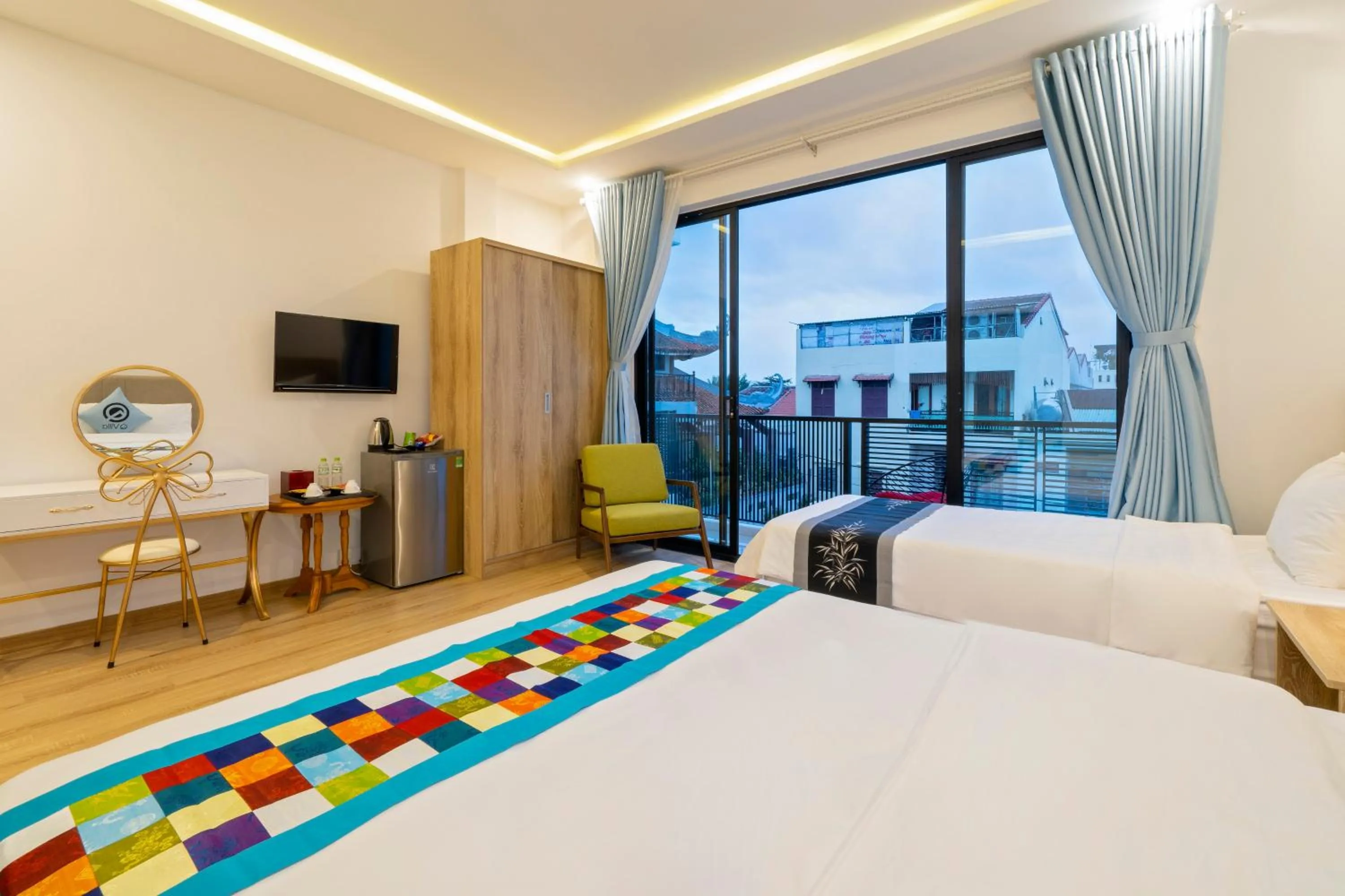 Photo of the whole room, Bed in Q Villa Hoi An