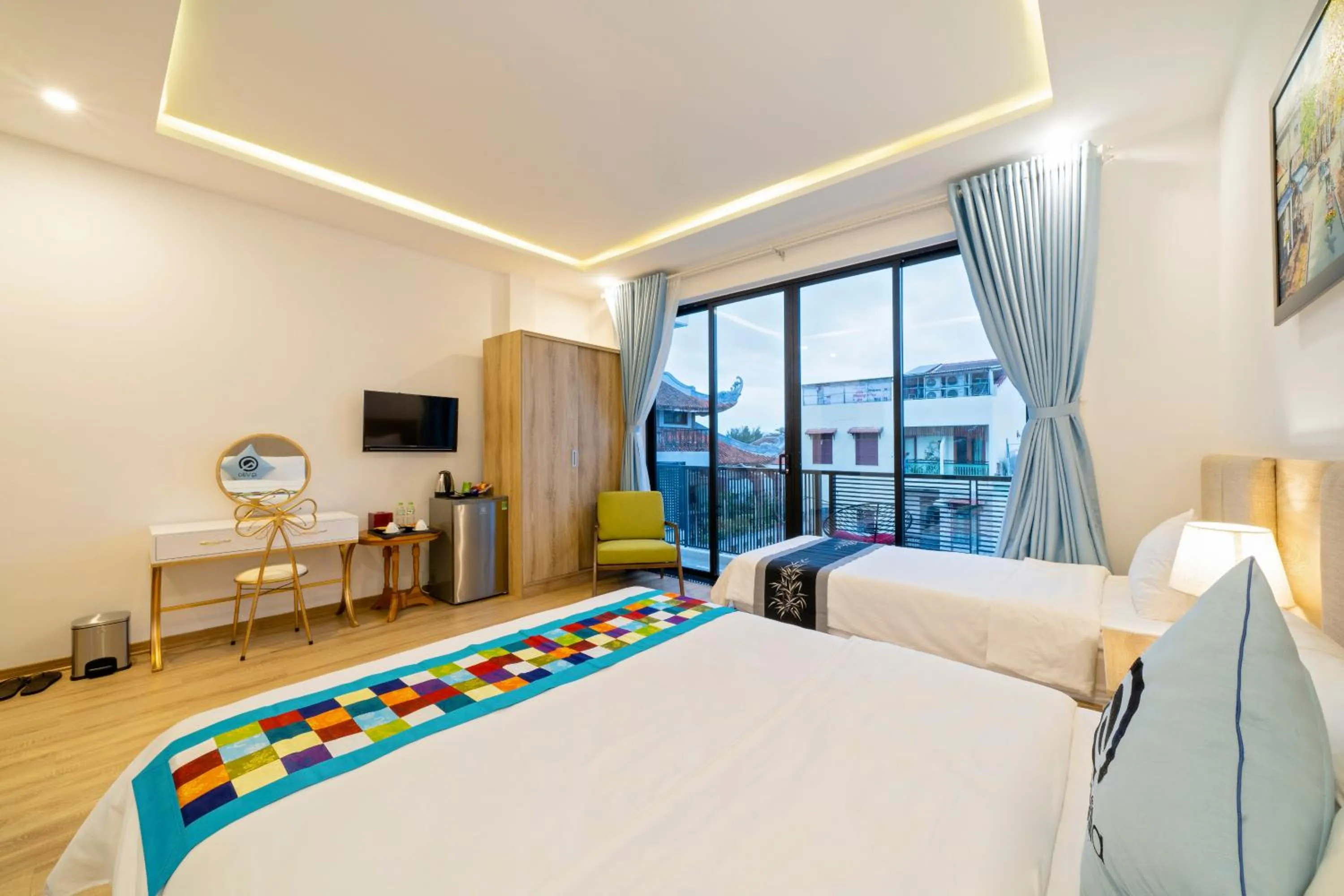 Photo of the whole room, Bed in Q Villa Hoi An