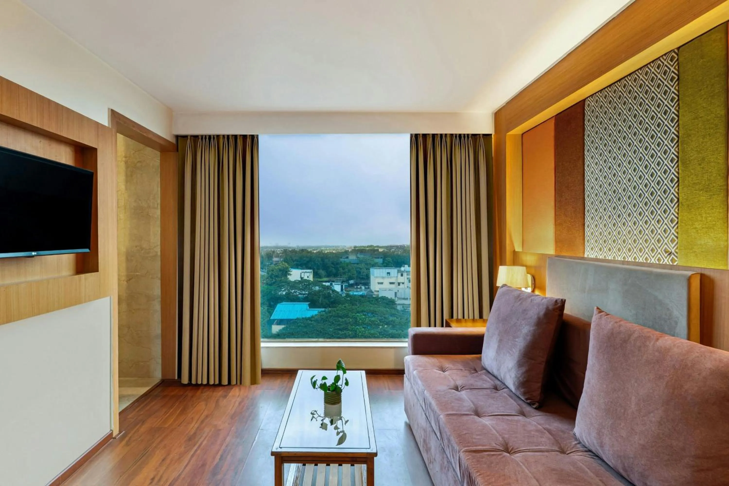 Living room in The Fern, Kolhapur, Series by Marriott