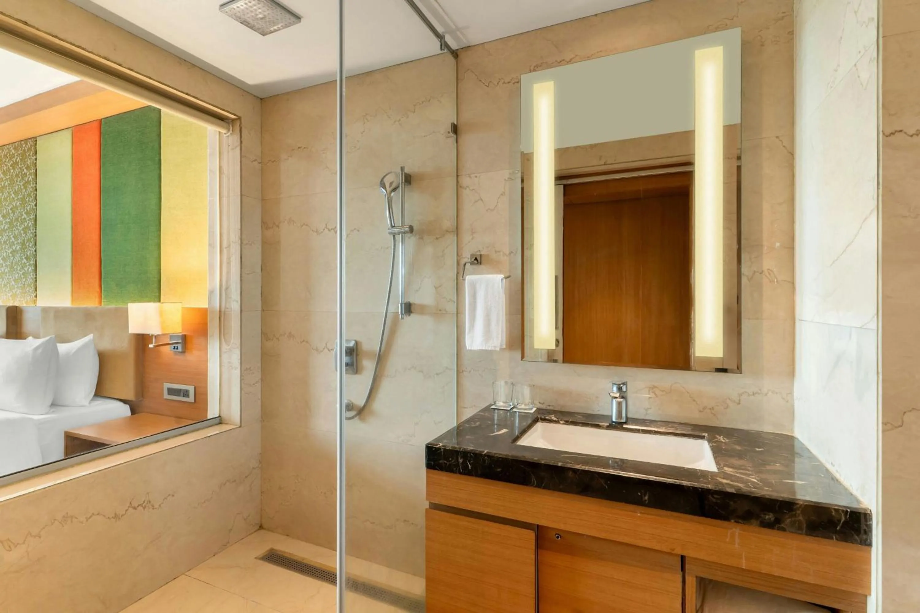 Bathroom in The Fern, Kolhapur, Series by Marriott