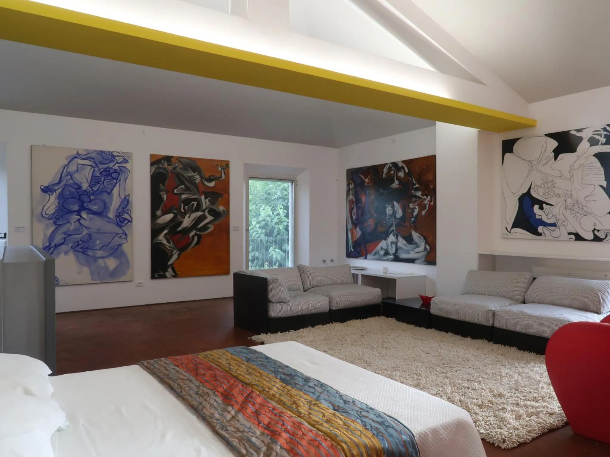 Living room, Bed in Sacramora