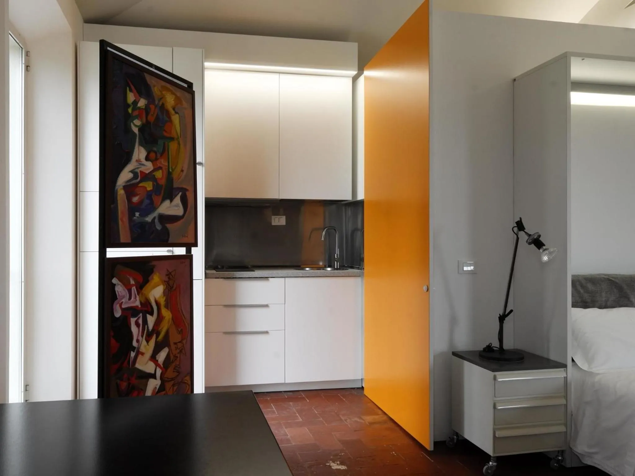 Kitchen or kitchenette, Bed in Sacramora