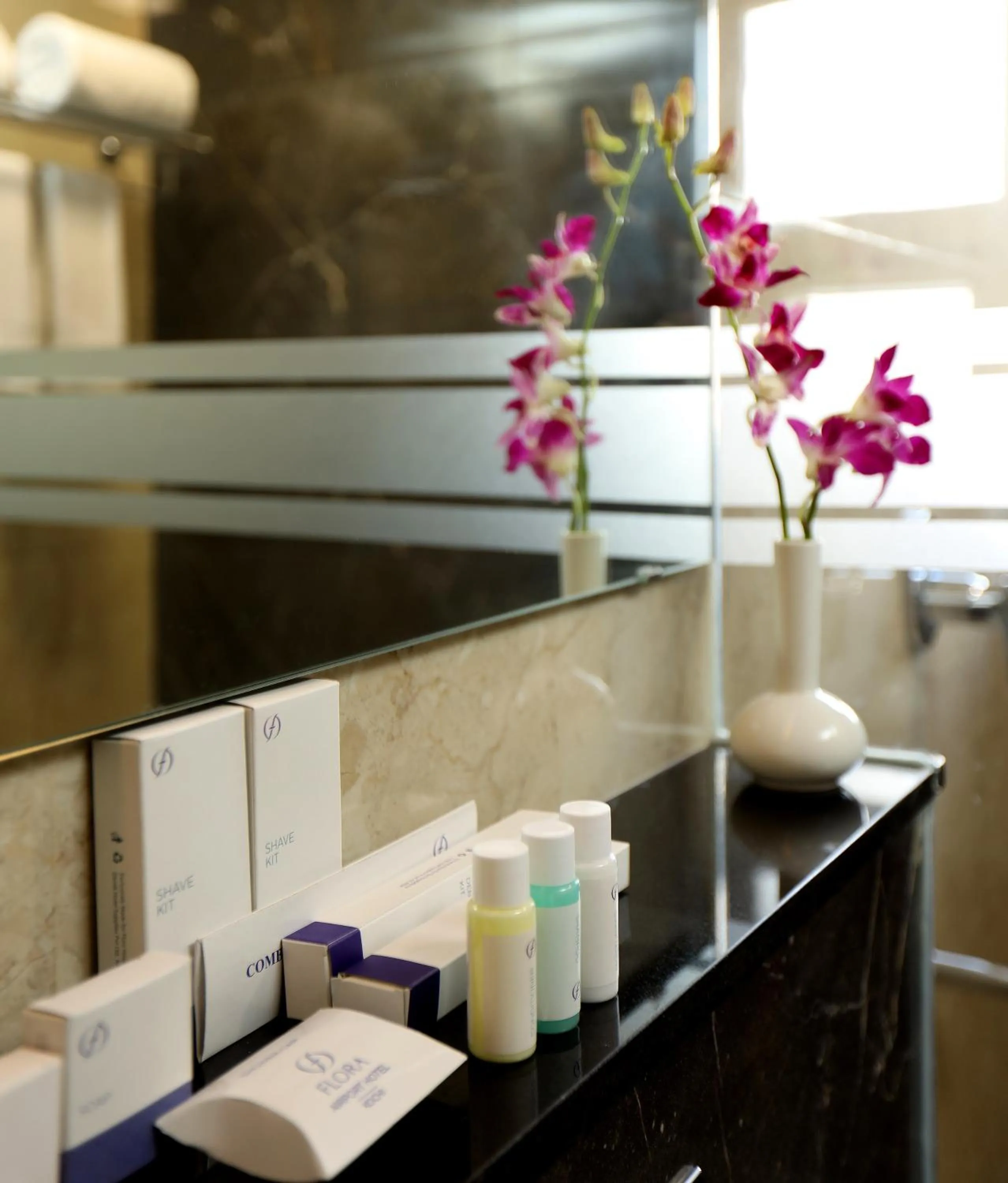 Bathroom in Flora Charishma Residency Aluva