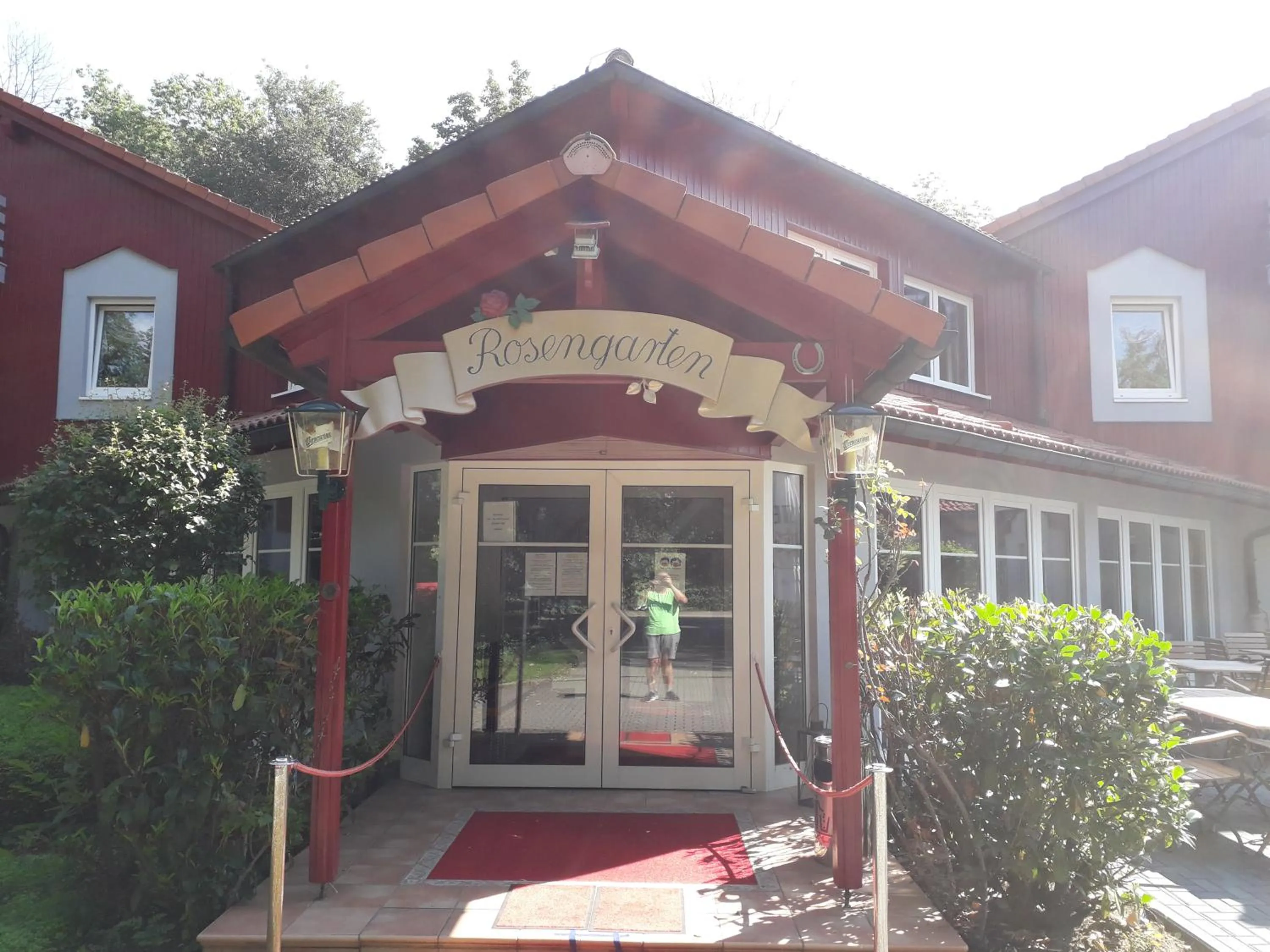 Property building in Hotel Rosengarten Leipzig-Naunhof