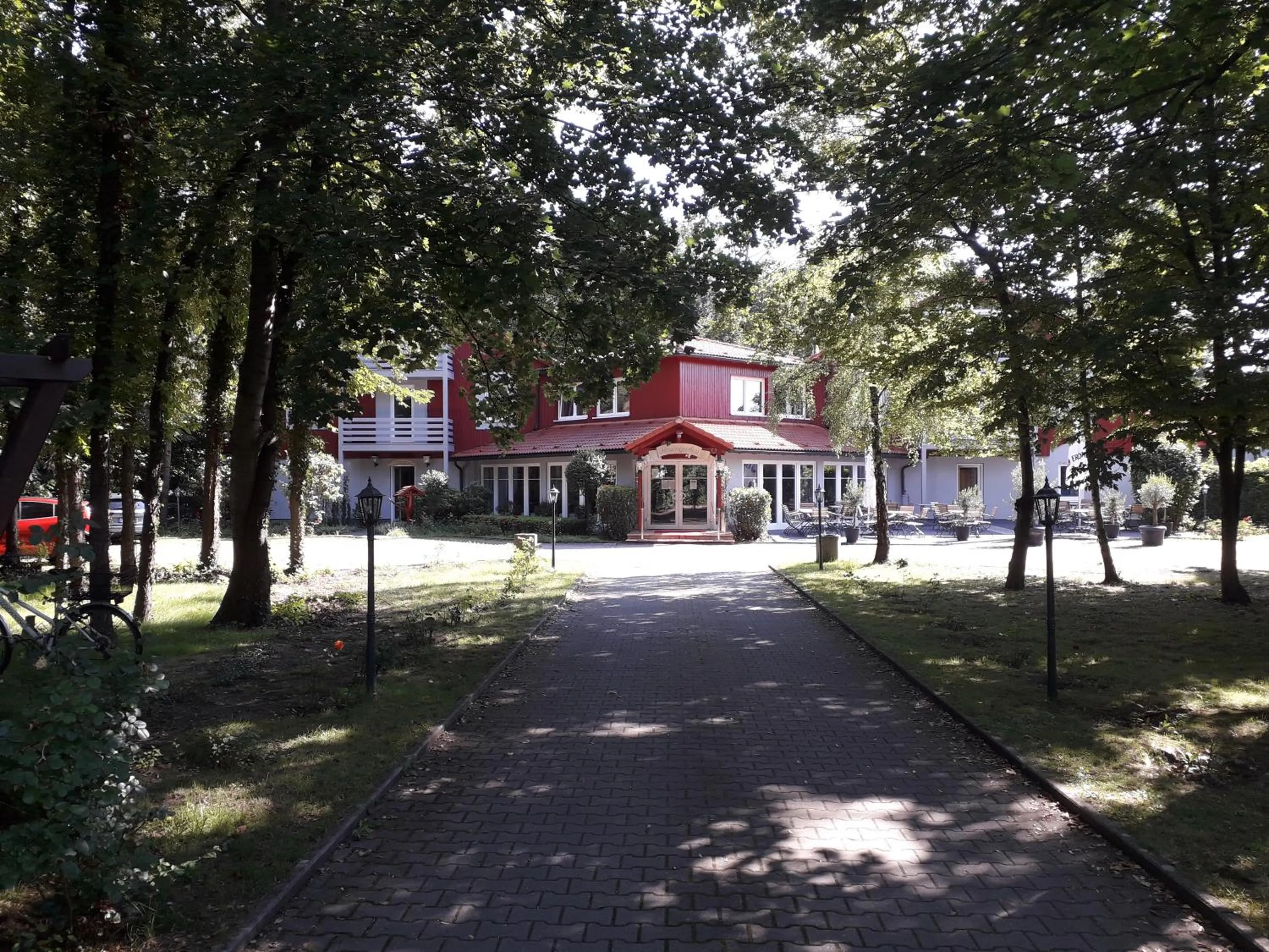 Property building in Hotel Rosengarten Leipzig-Naunhof