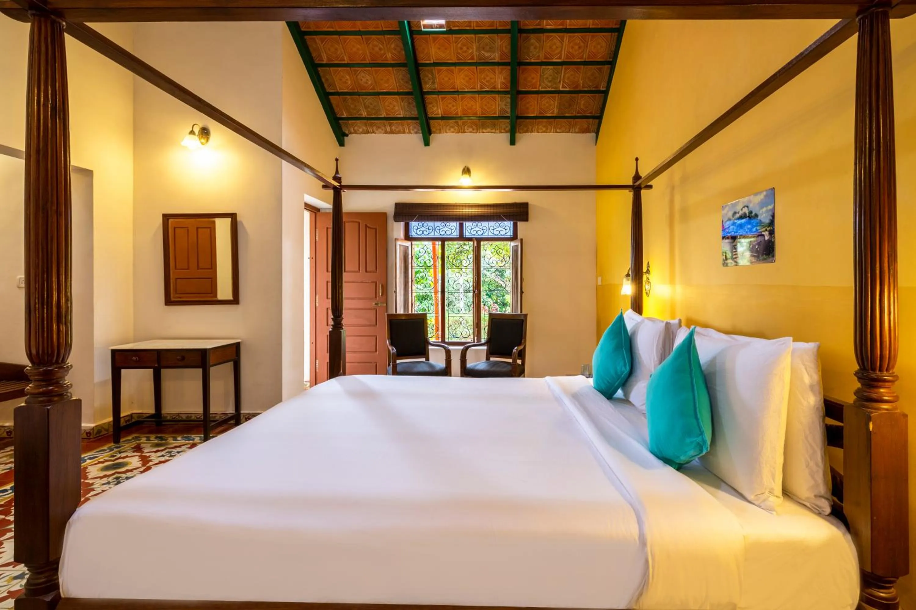 Photo of the whole room, Bed in amã Stays & Trails, Rare Earth Estate