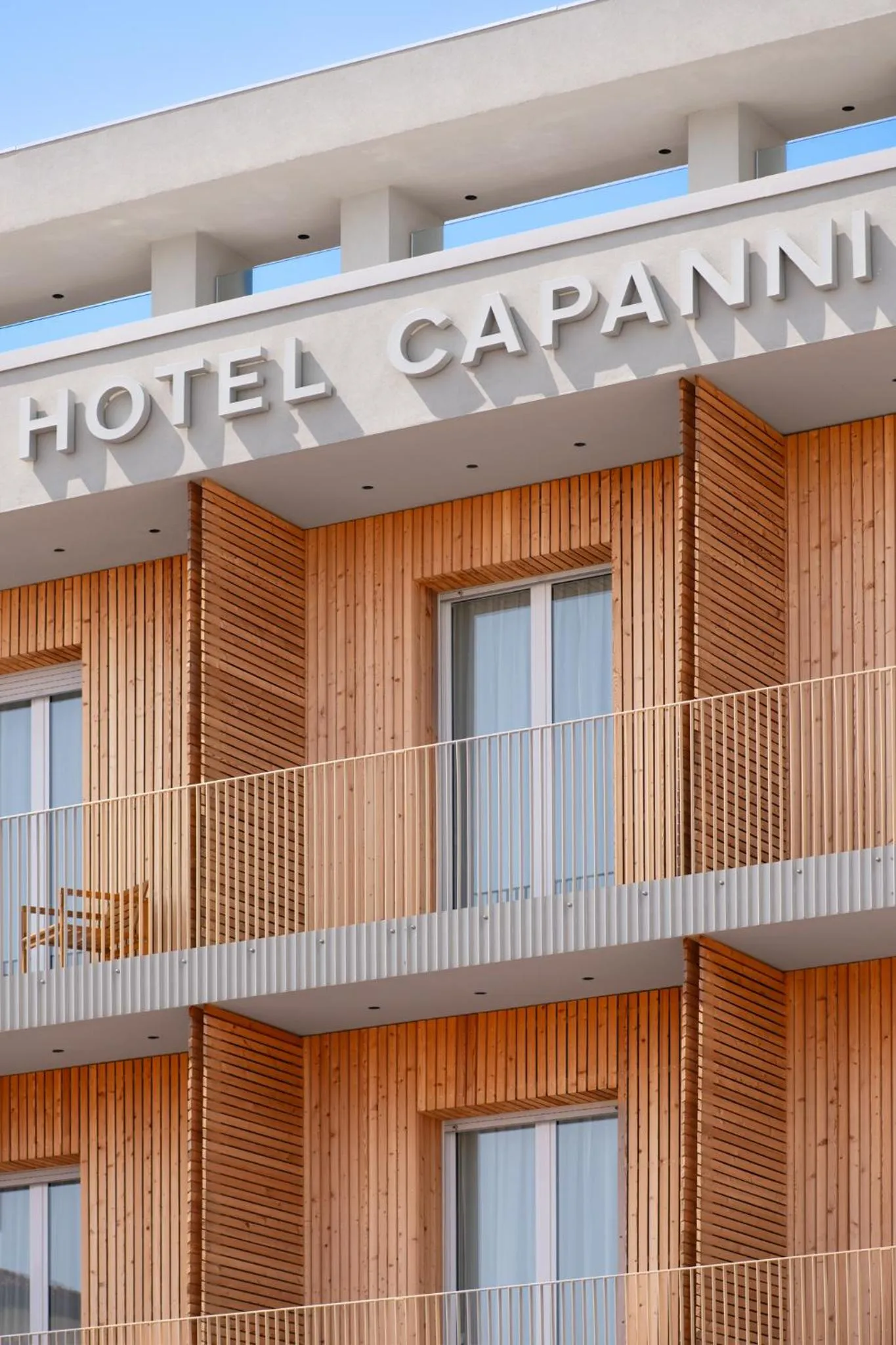 Property building in Hotel Capanni