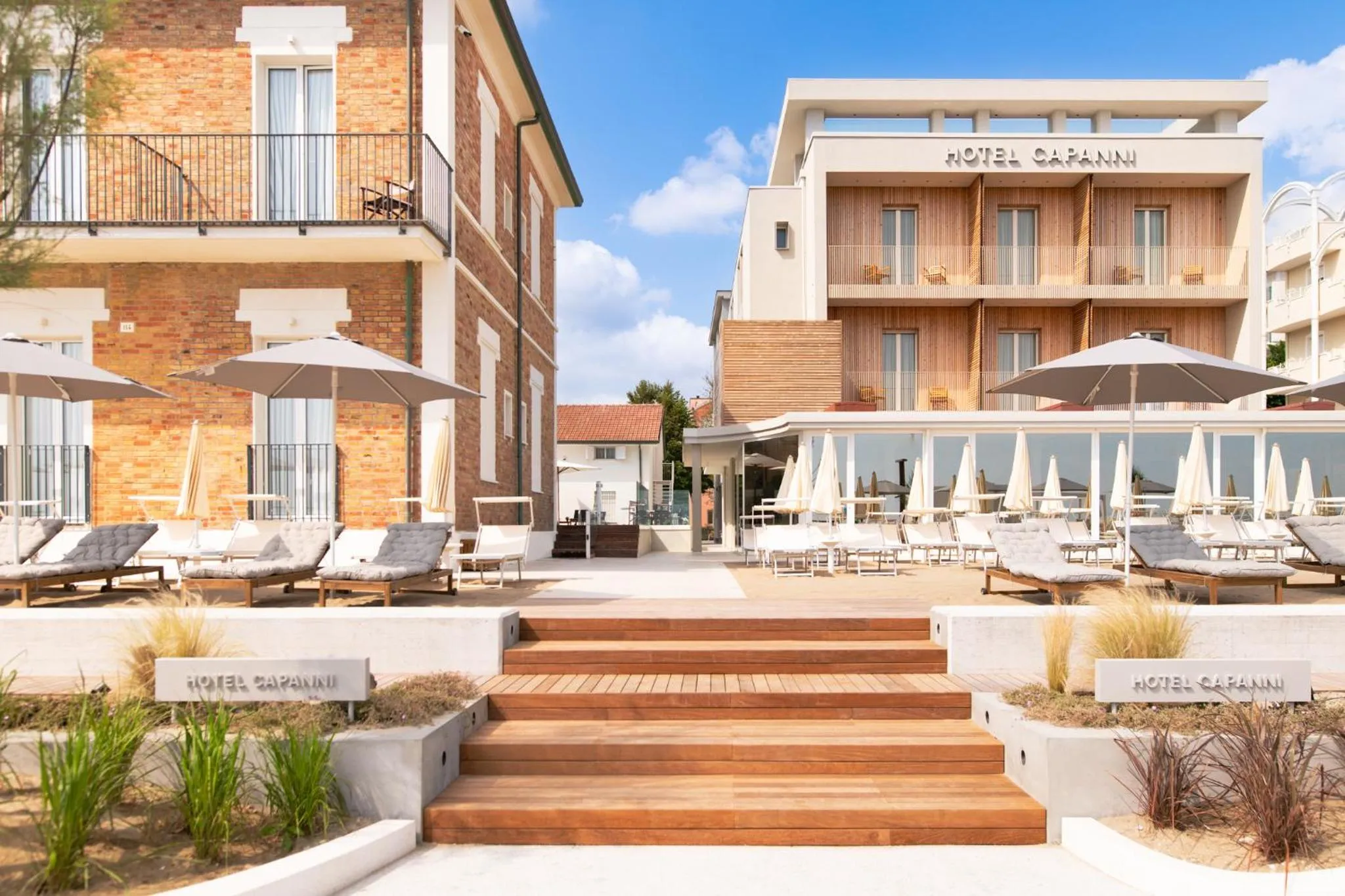 Property building in Hotel Capanni