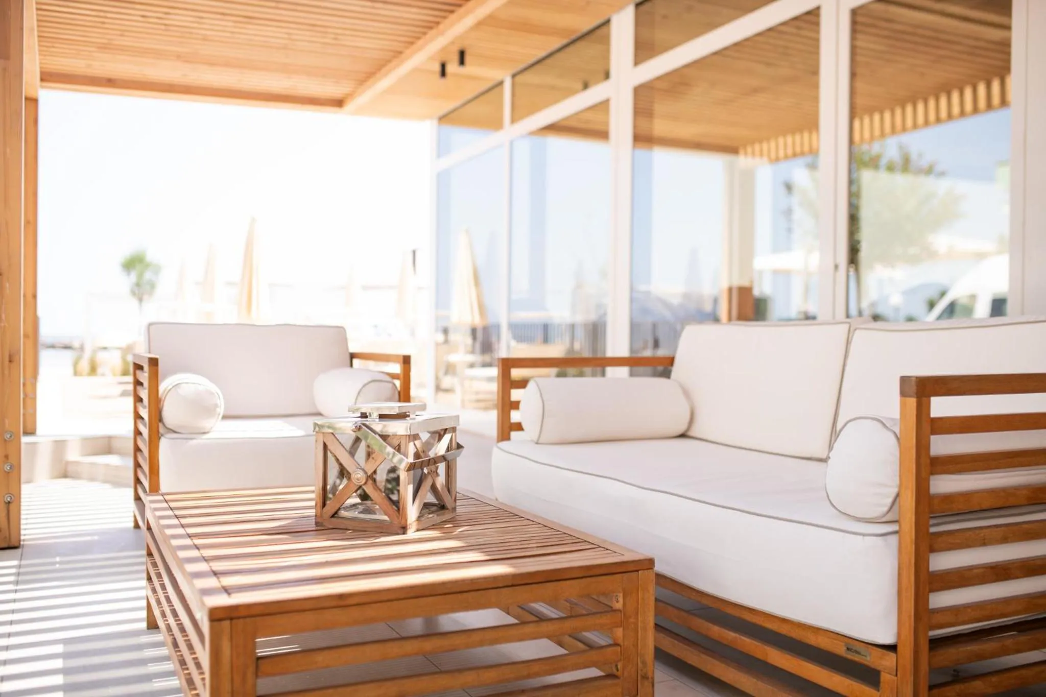 Patio in Hotel Capanni