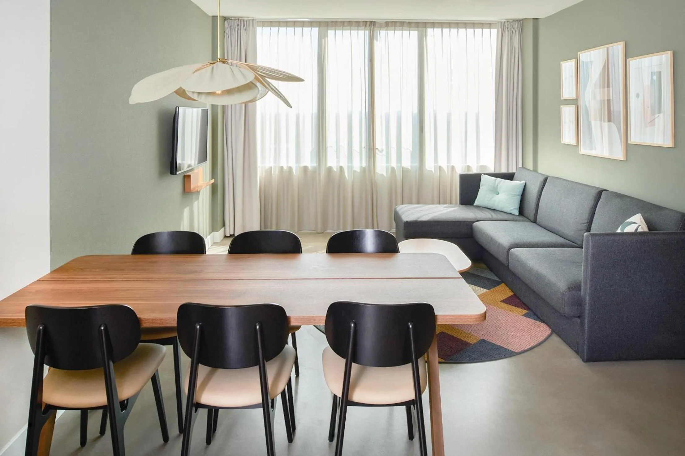 Living room in Cityden BoLo District