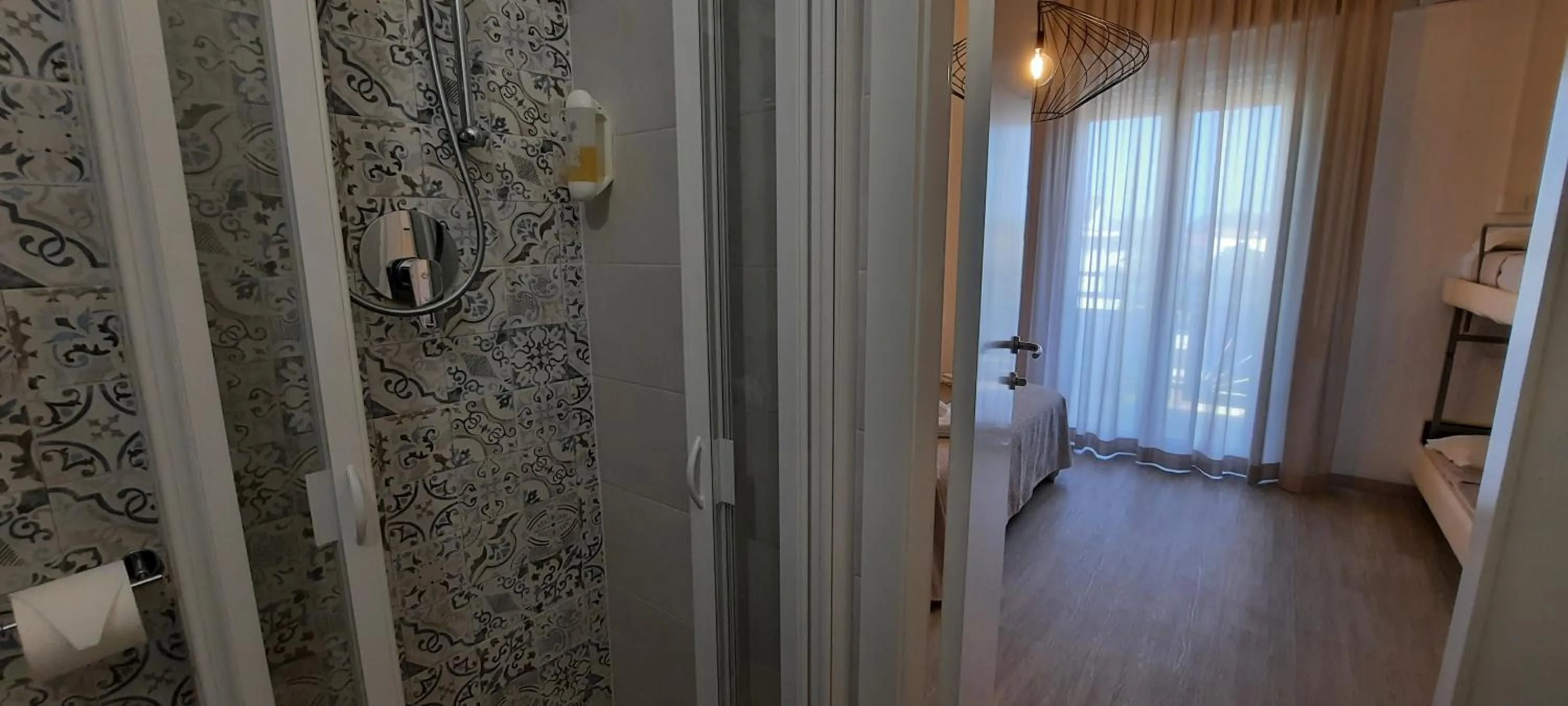 Bathroom in B&B Hotel Serenità