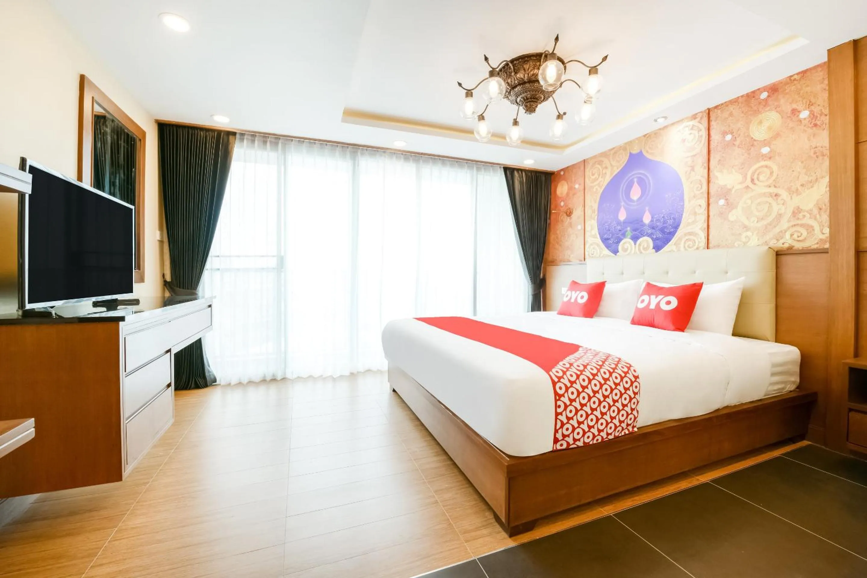 Bedroom, Bed in OYO 458 Nakorn Siam Boutique