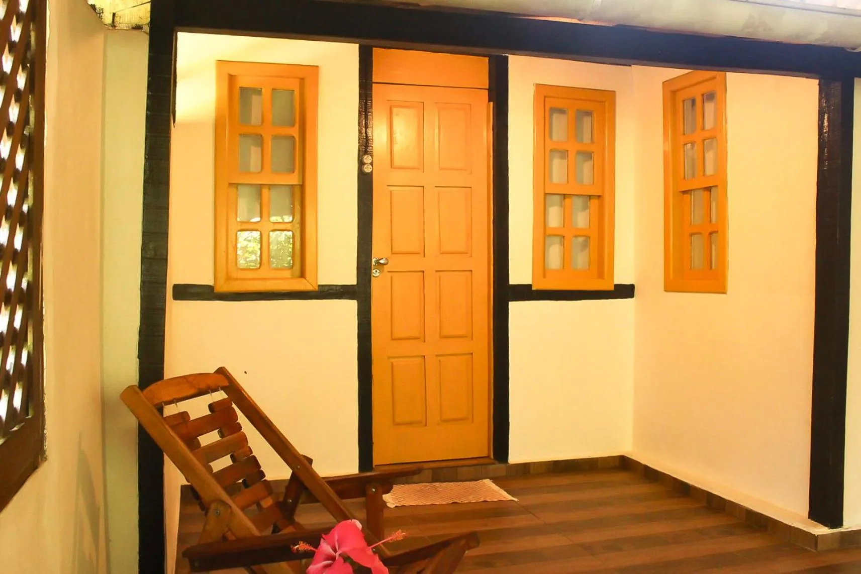 Seating area in Pousada Luar das Águas