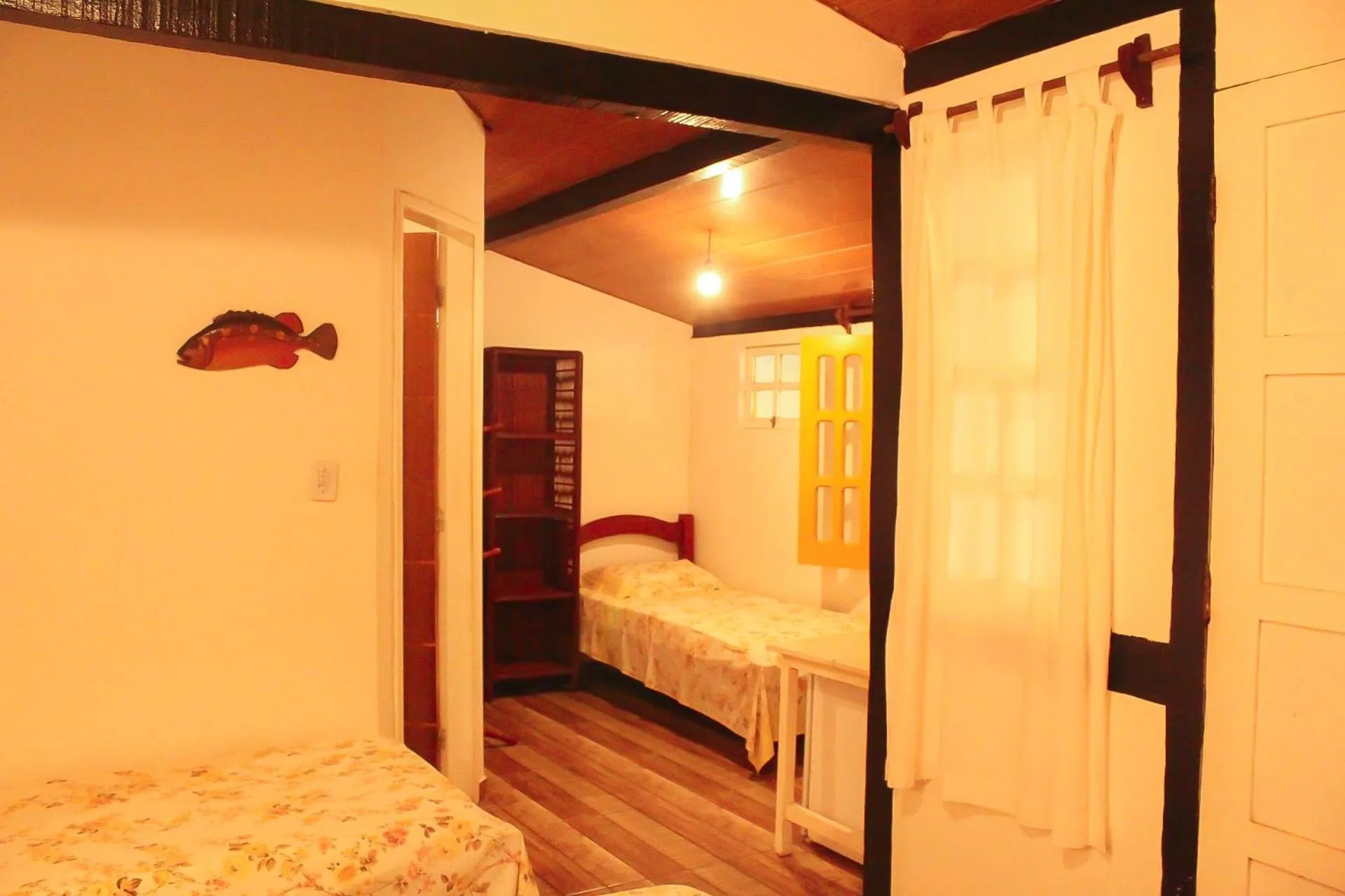 Bed in Pousada Luar das Águas