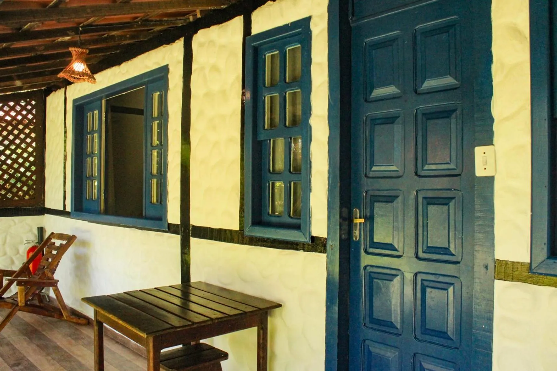 Patio in Pousada Luar das Águas