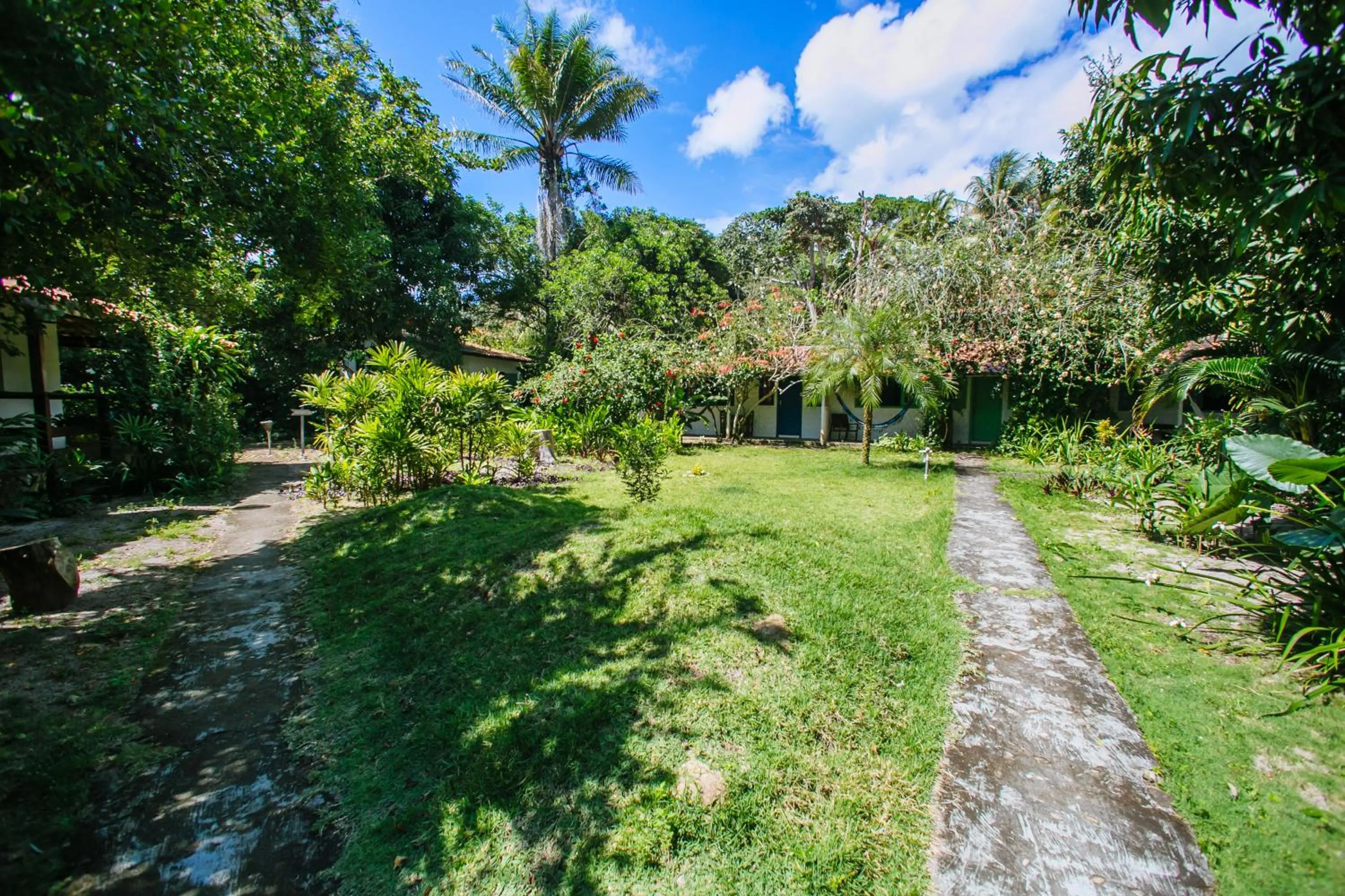 Garden in Pousada Luar das Águas