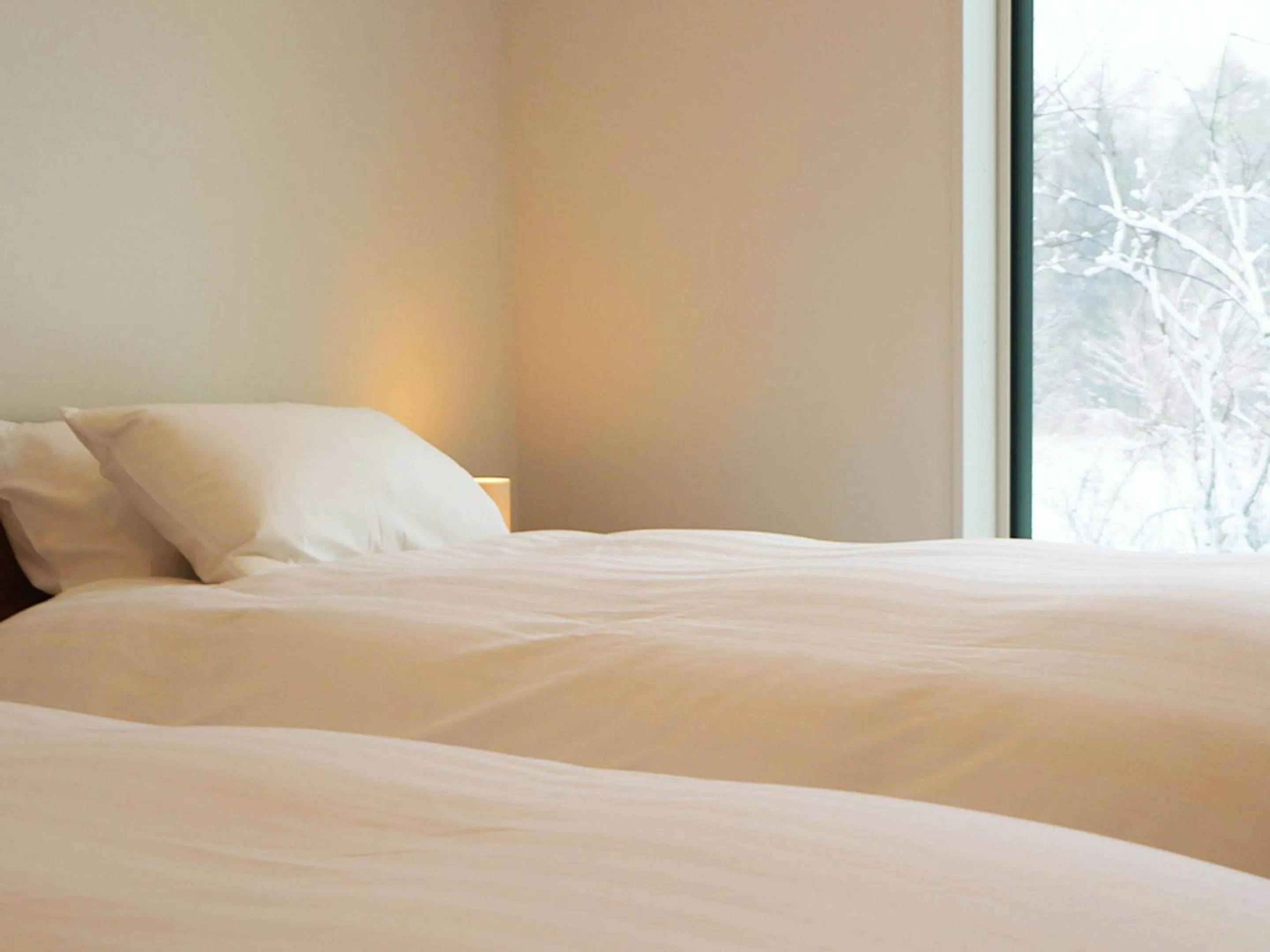 Bed in Hakuba Hokujo