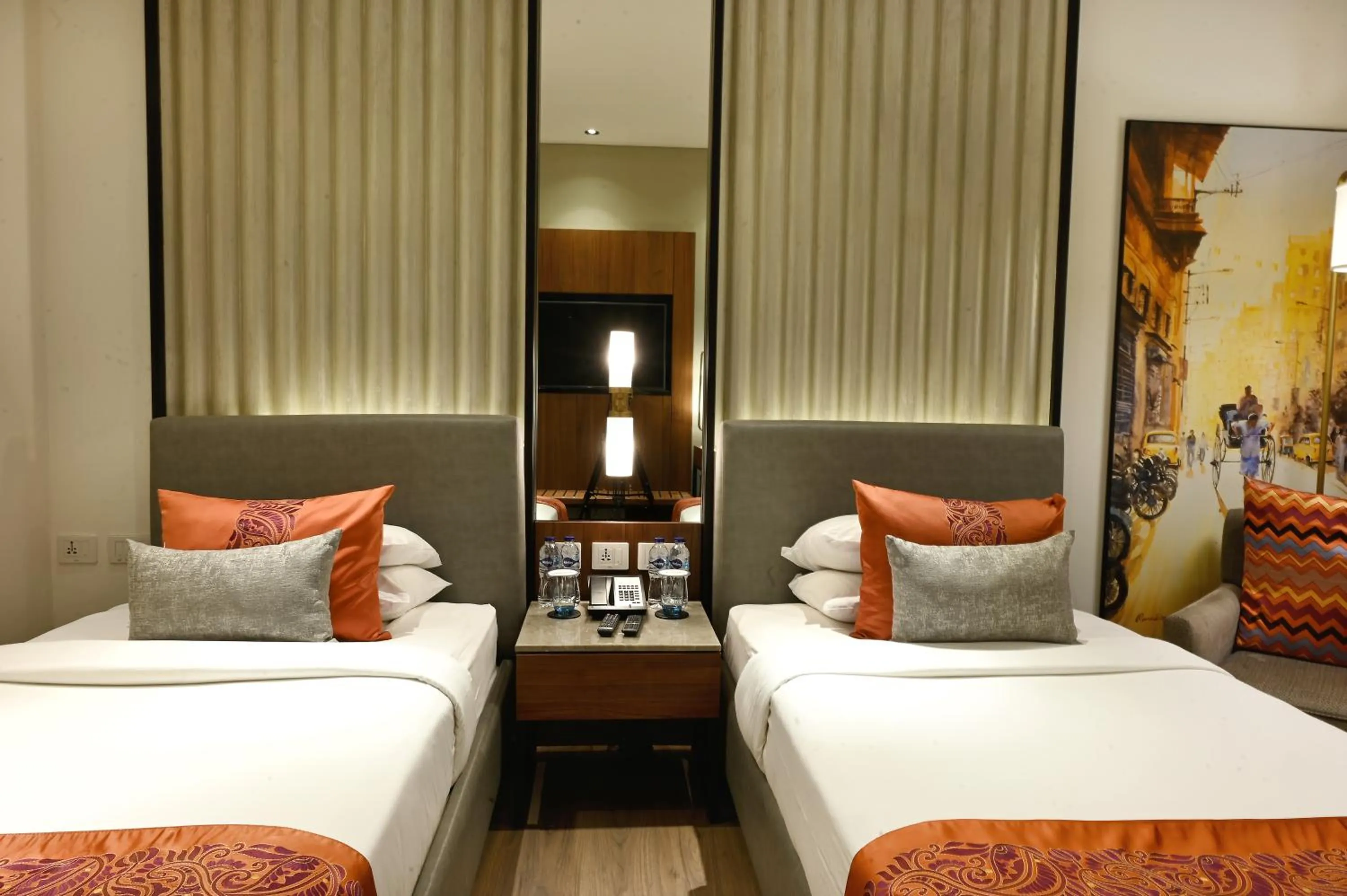 Bedroom, Bed in Vivanta Kolkata EM Bypass