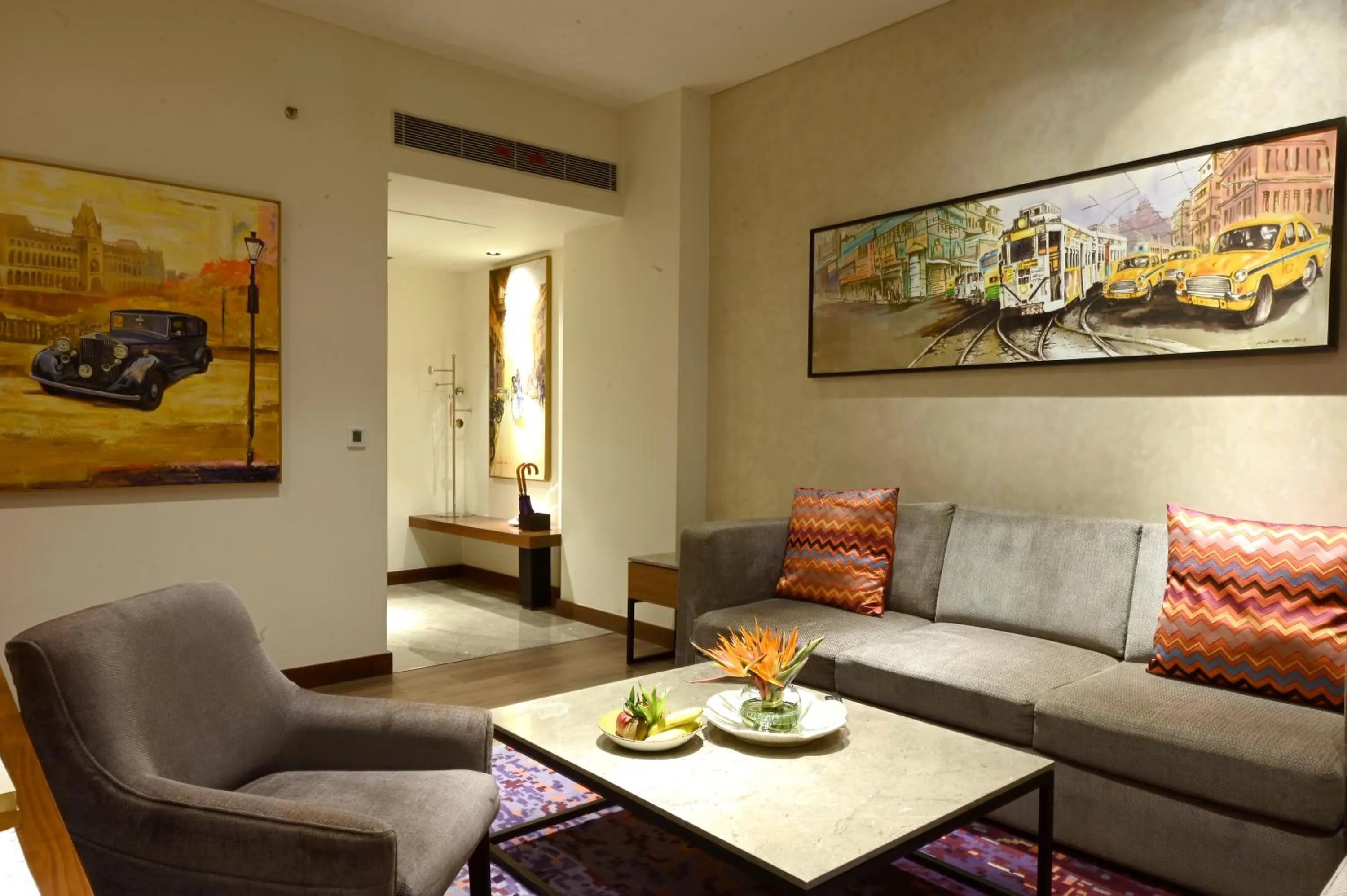 Living room in Vivanta Kolkata EM Bypass