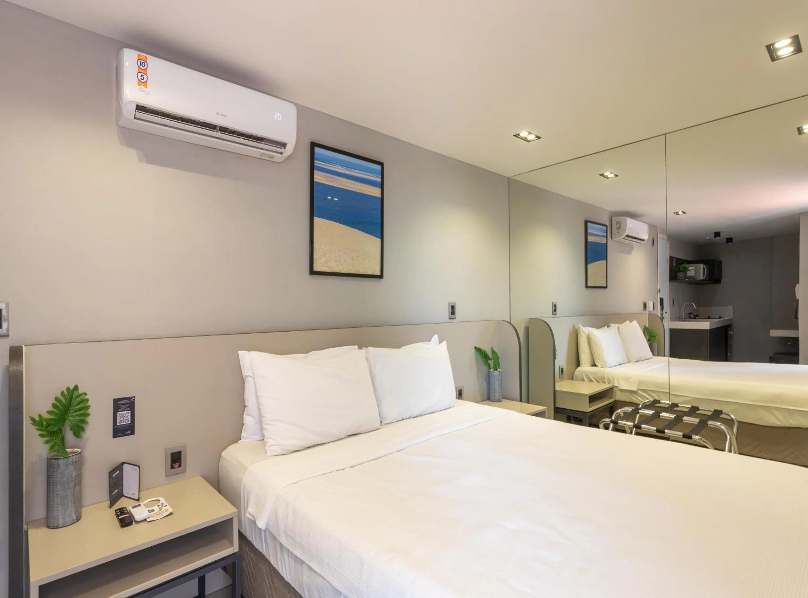 Bed in Infinity at the Sea by Welkom