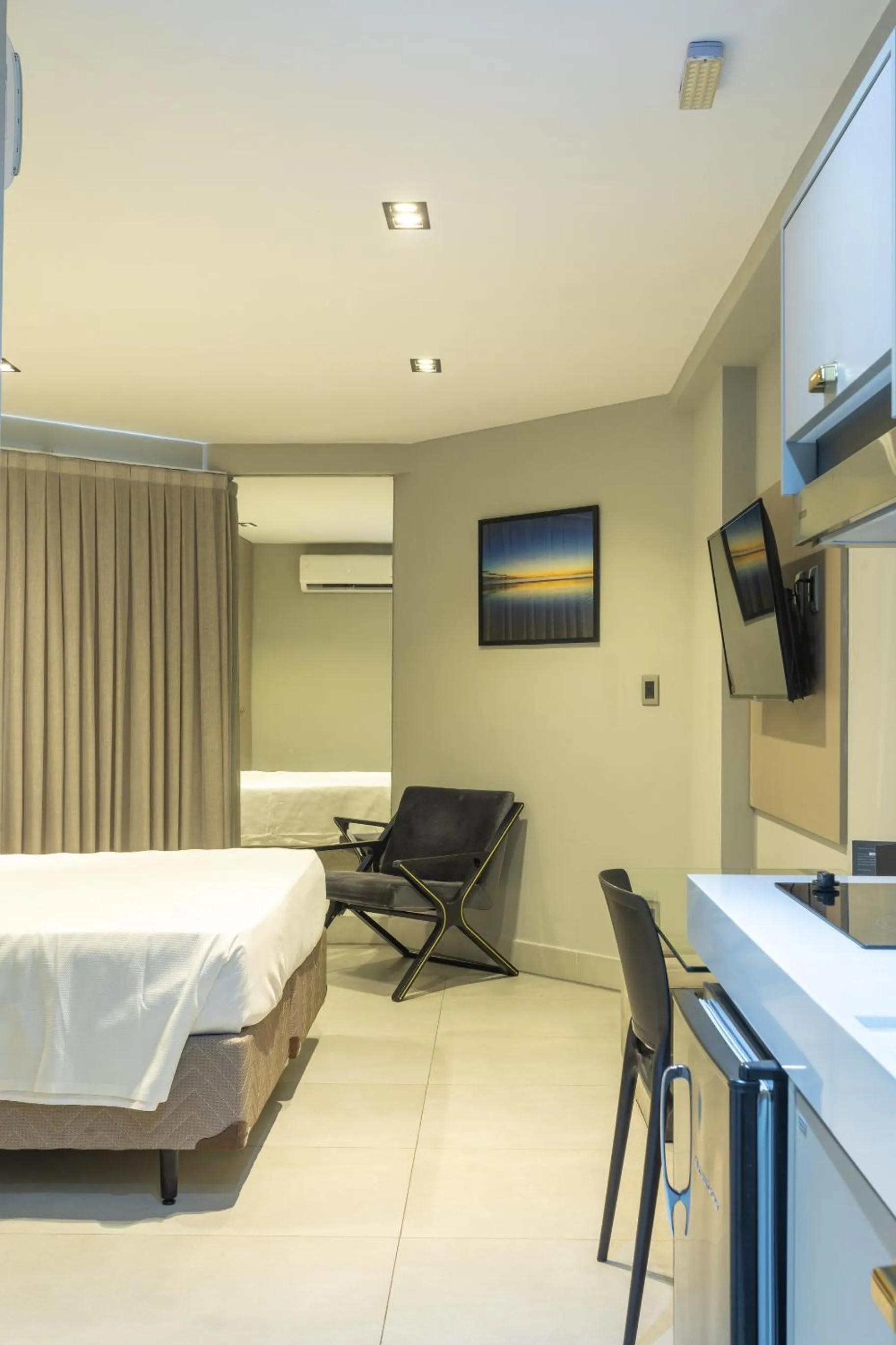 Bed in Infinity at the Sea by Welkom