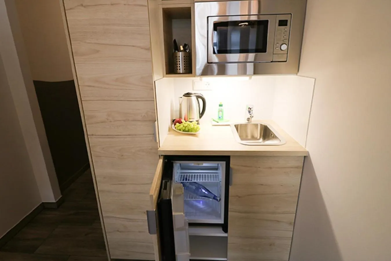 Kitchen or kitchenette in Petul Apart Hotel An'ne 40