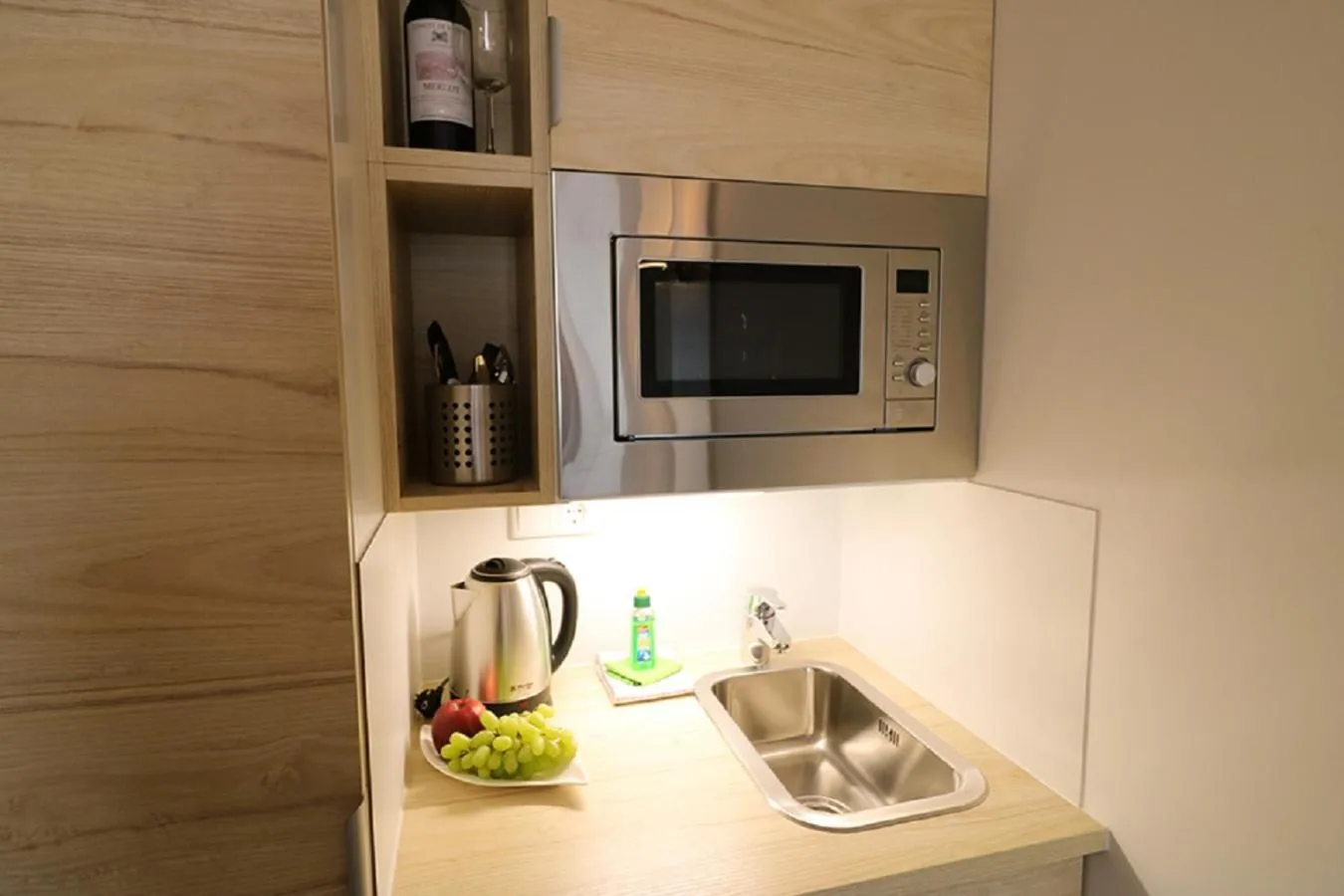 Kitchen or kitchenette in Petul Apart Hotel An'ne 40