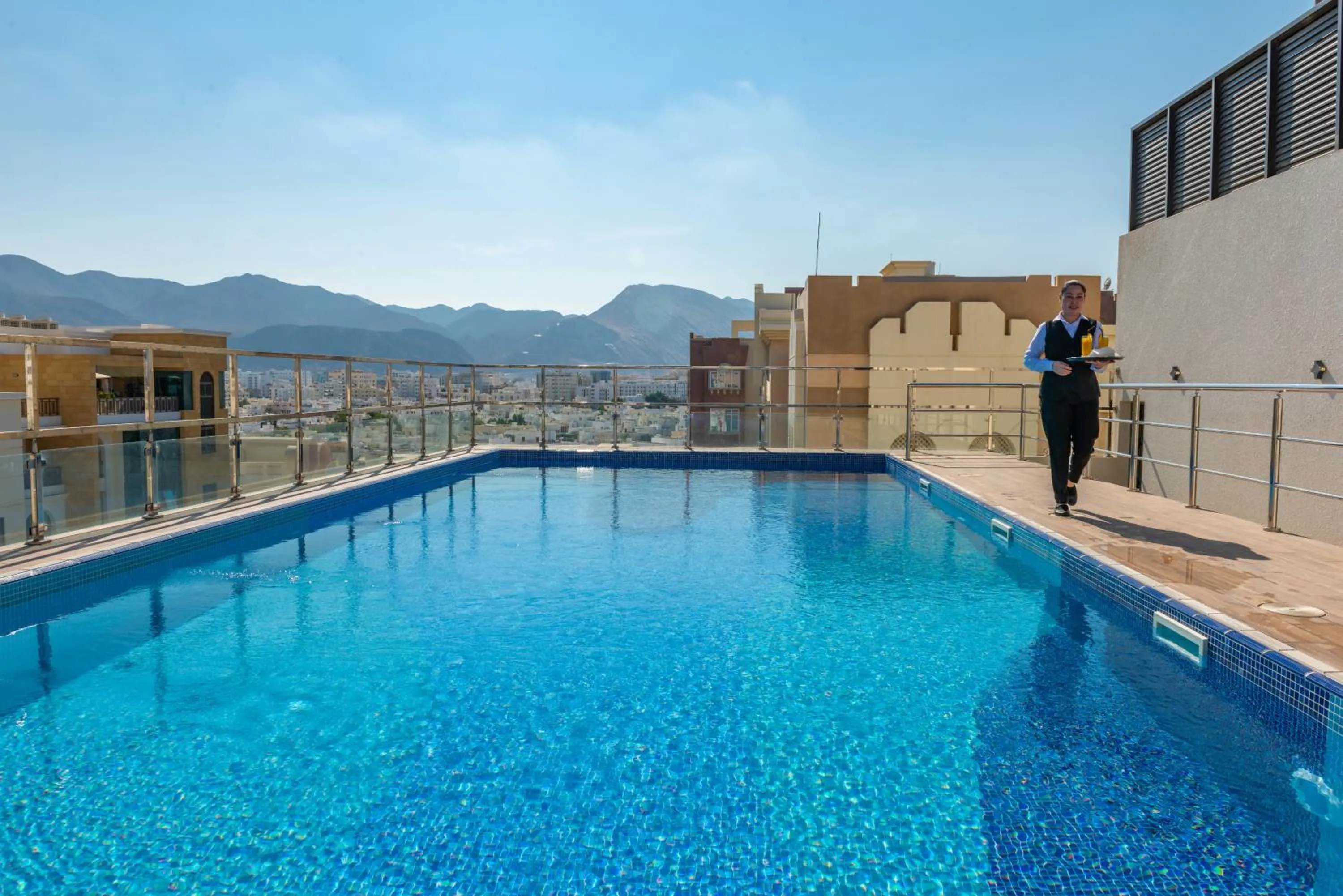 Swimming pool in Royal Crown Hotel