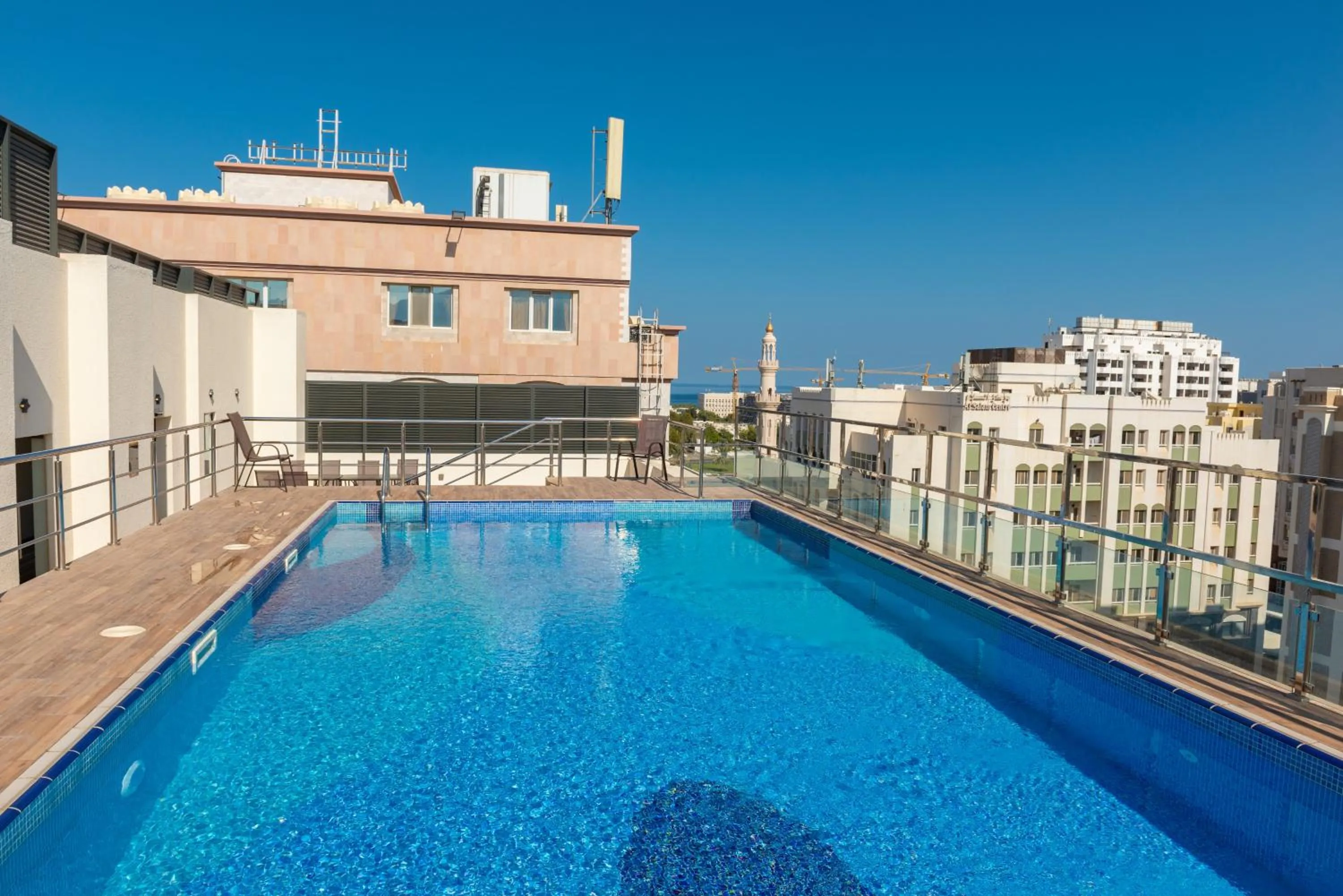 Swimming pool in Royal Crown Hotel