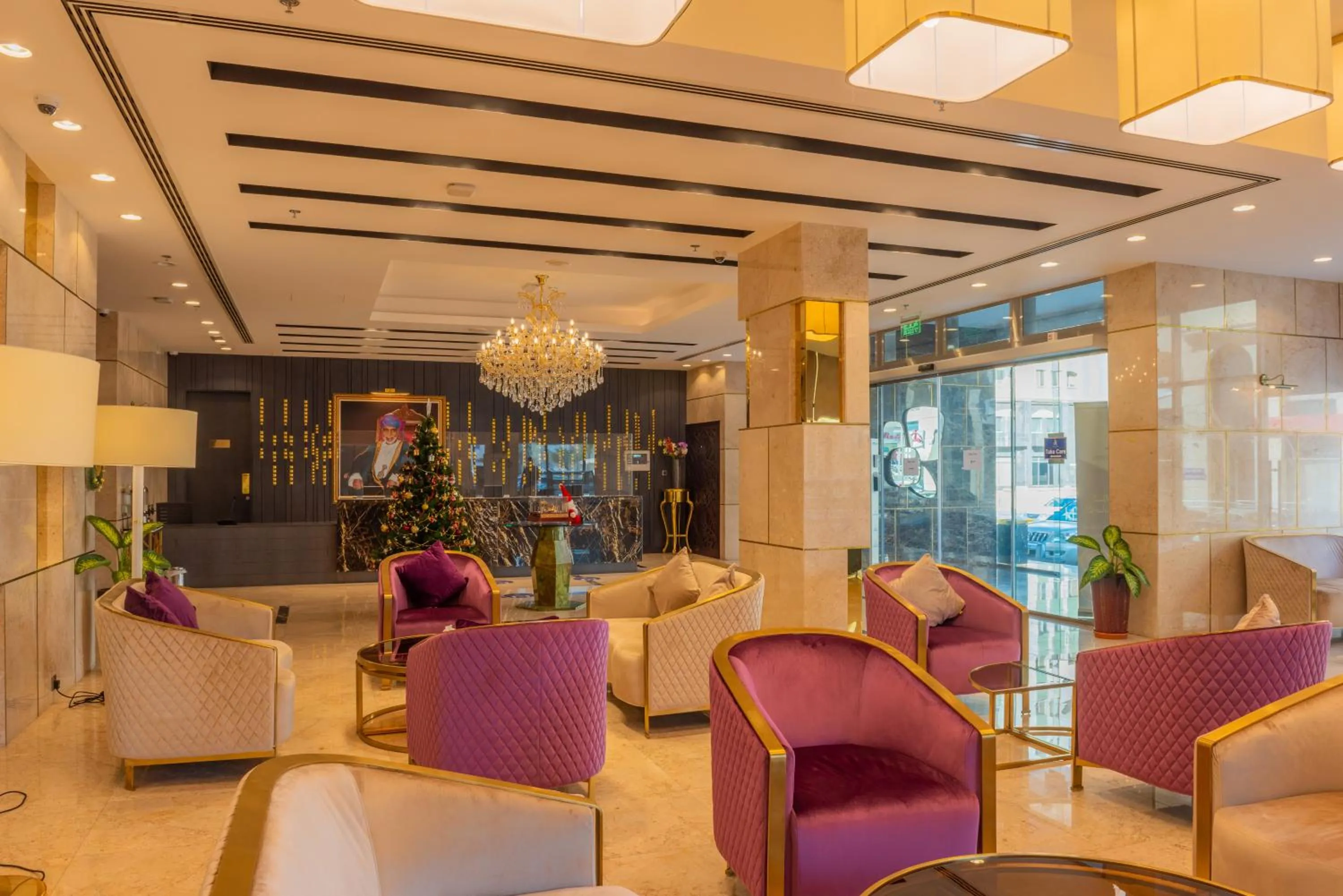 Lobby or reception in Royal Crown Hotel